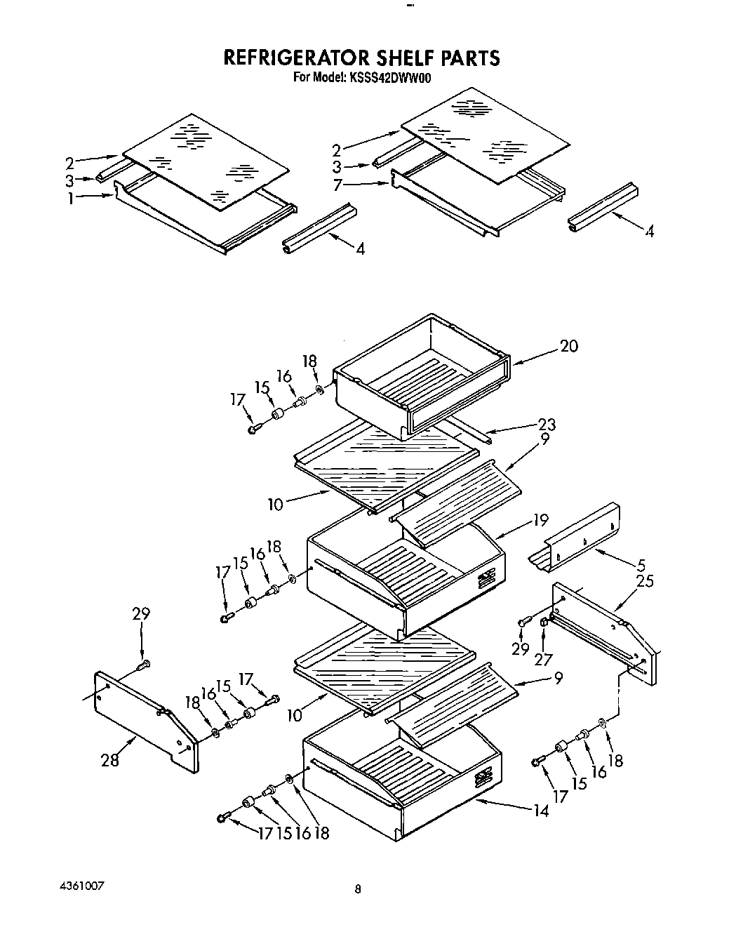 07 - REFRIGERATOR SHELF