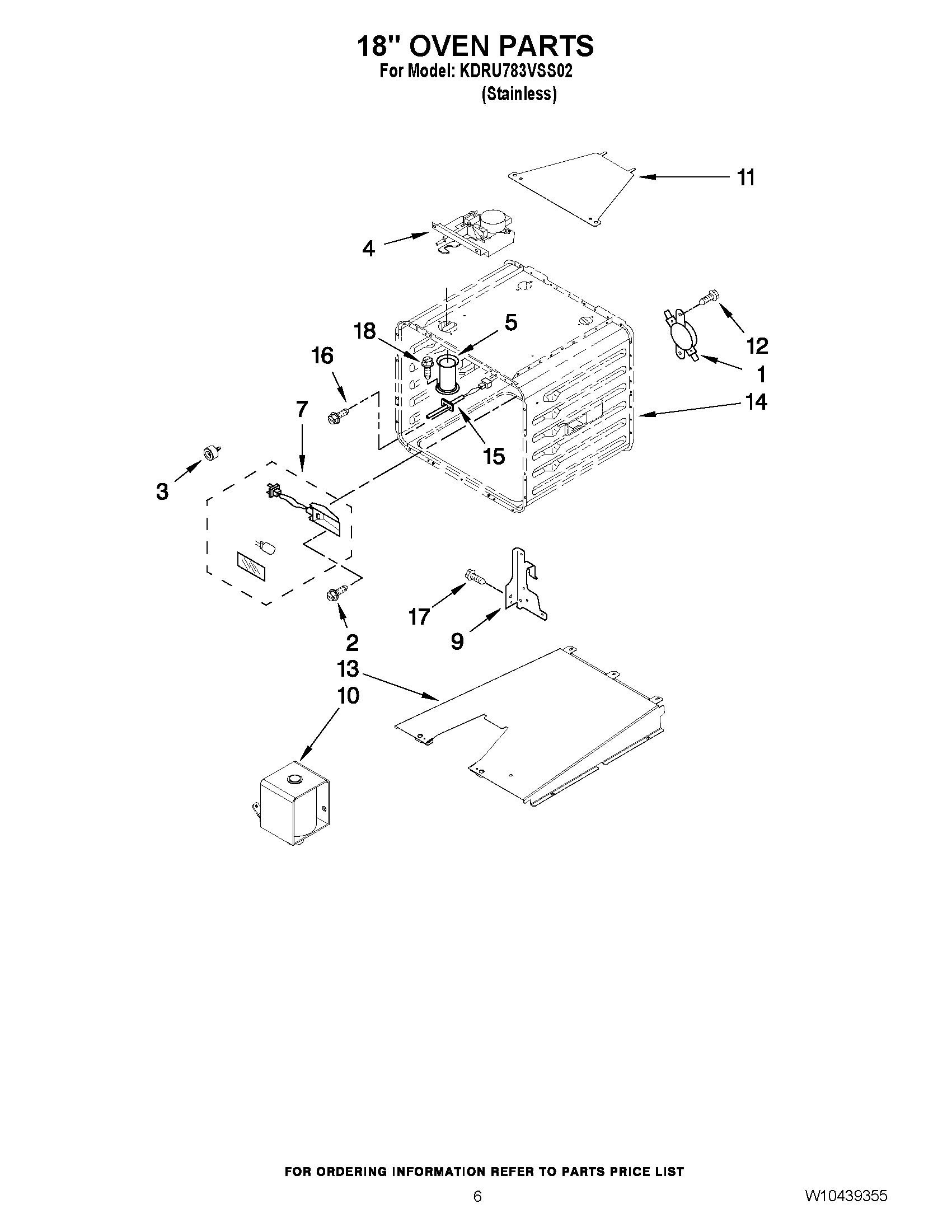 04 - 18`` OVEN PARTS