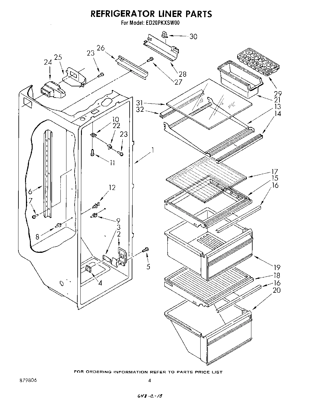 03 - REFRIGERATOR LINER