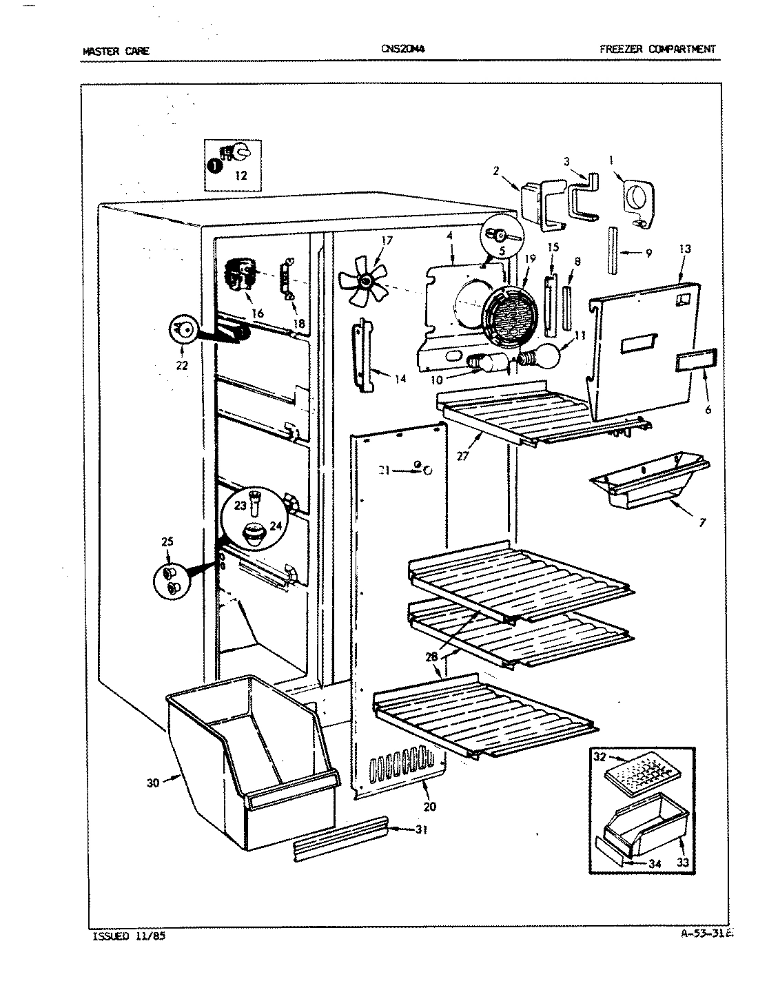 01 - FREEZER COMPARTMENT