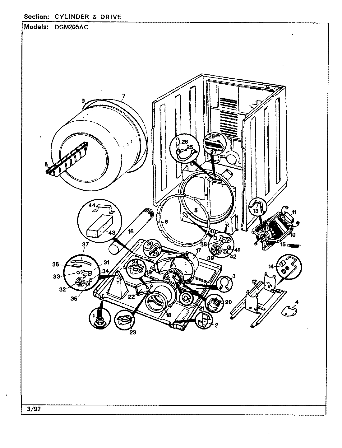 02 - CYLINDER & DRIVE (ALM) (REV. A)