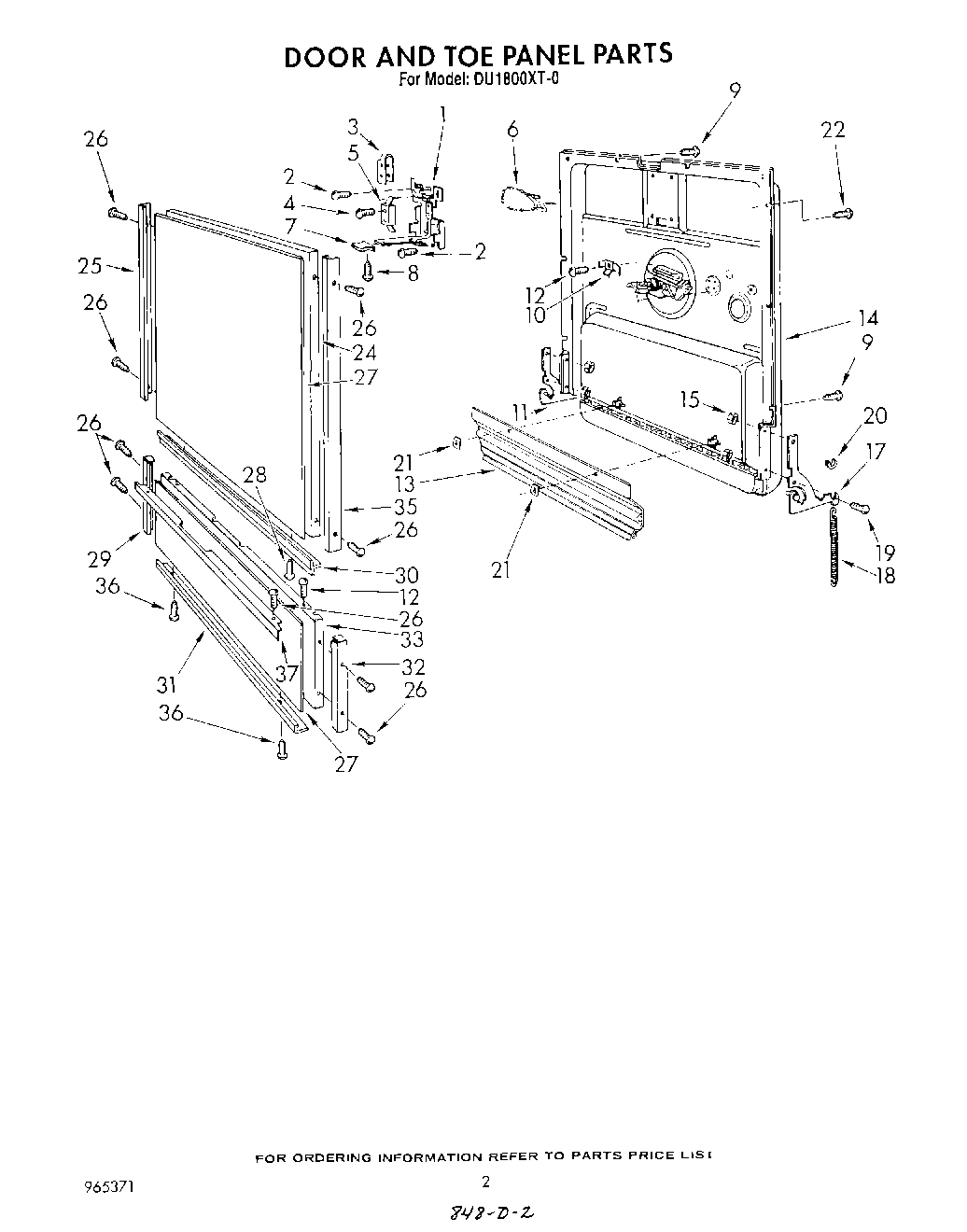 02 - DOOR AND TOE PANEL