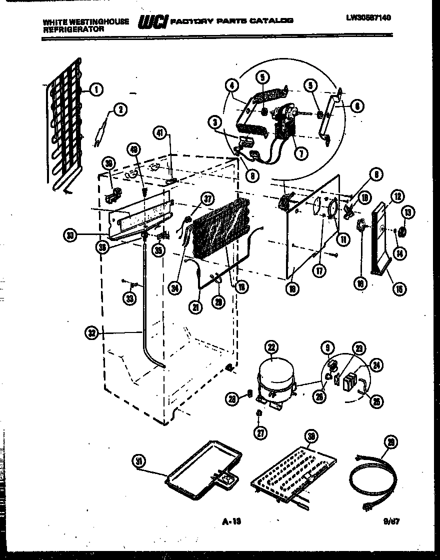 04 - SYSTEM AND AUTOMATIC DEFROST PARTS