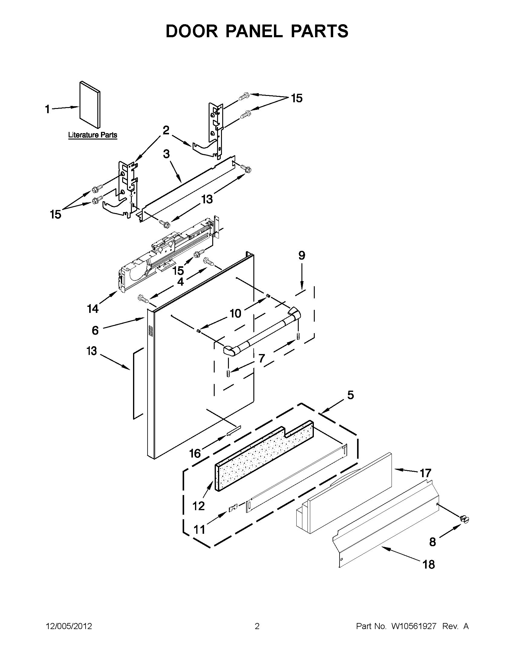 01 - DOOR PANEL PARTS