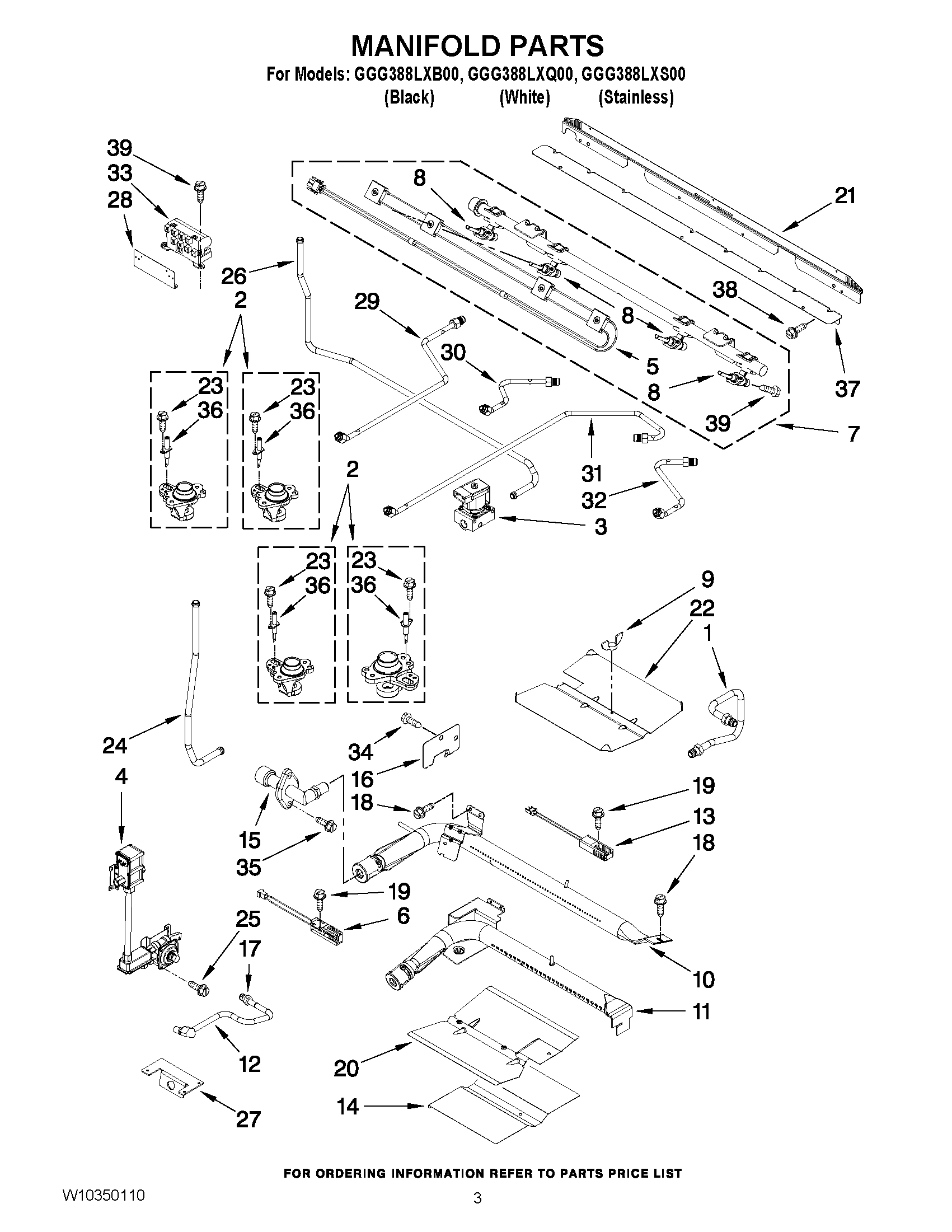 03 - MANIFOLD PARTS