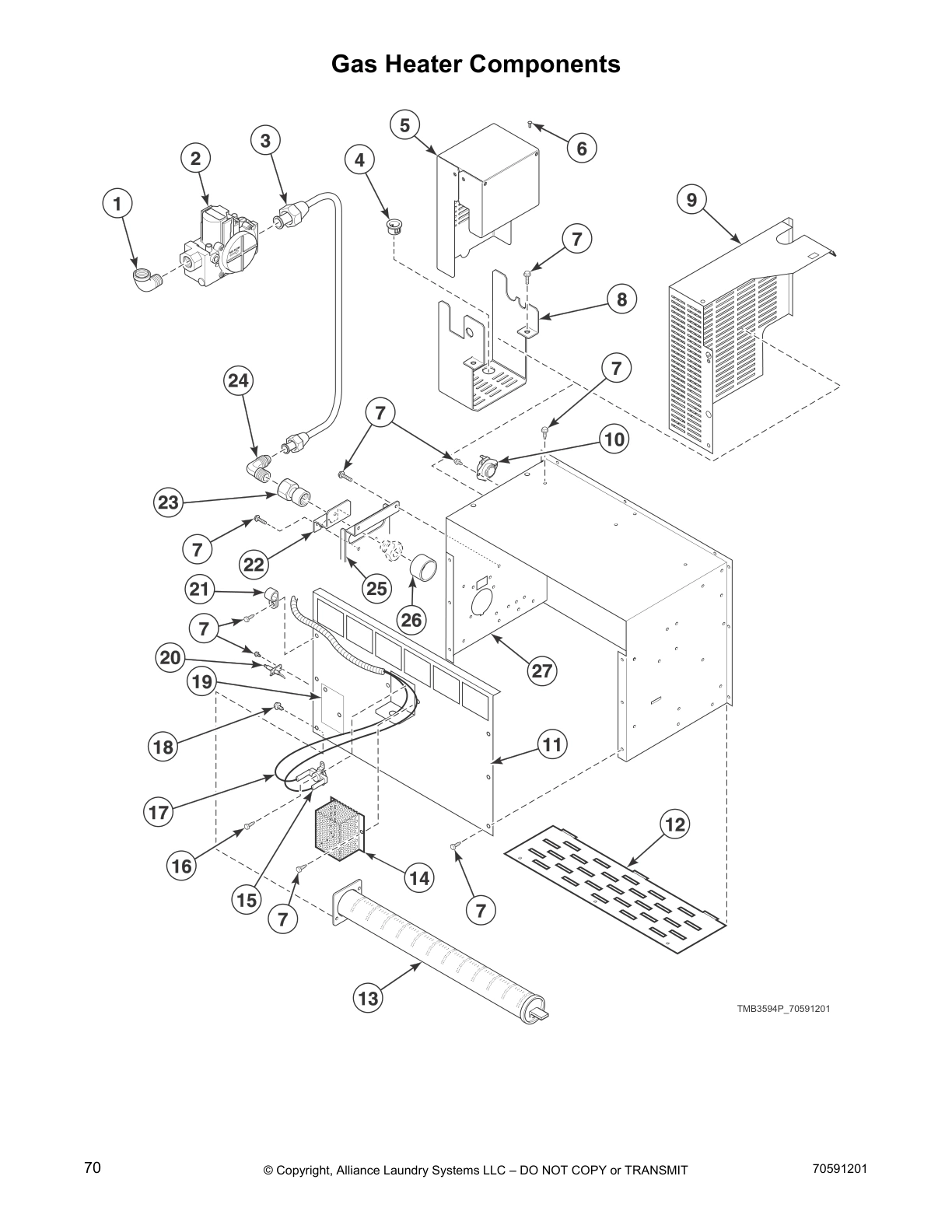 Gas Heater Components