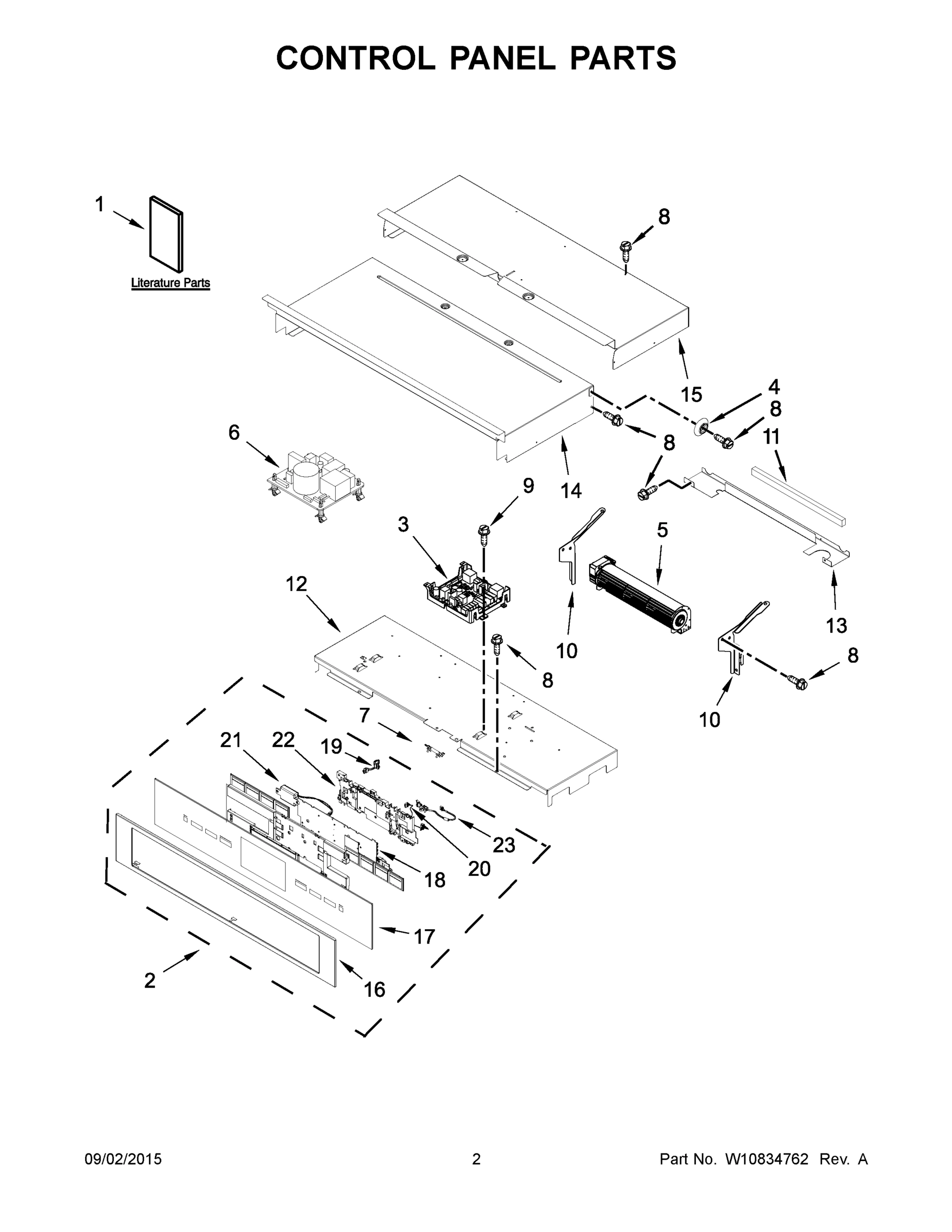 02 - CONTROL PANEL PARTS