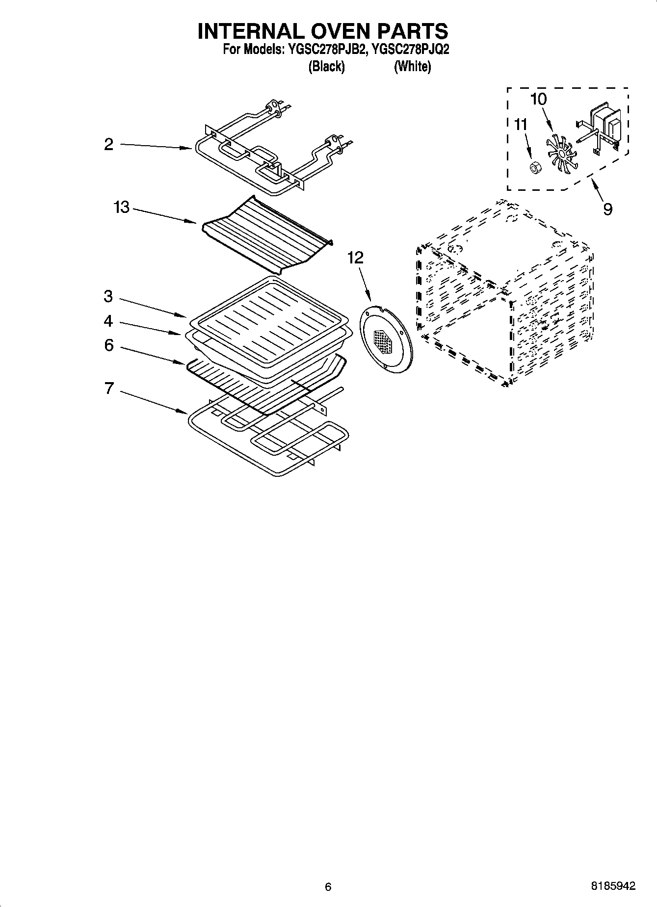 05 - INTERNAL OVEN PARTS