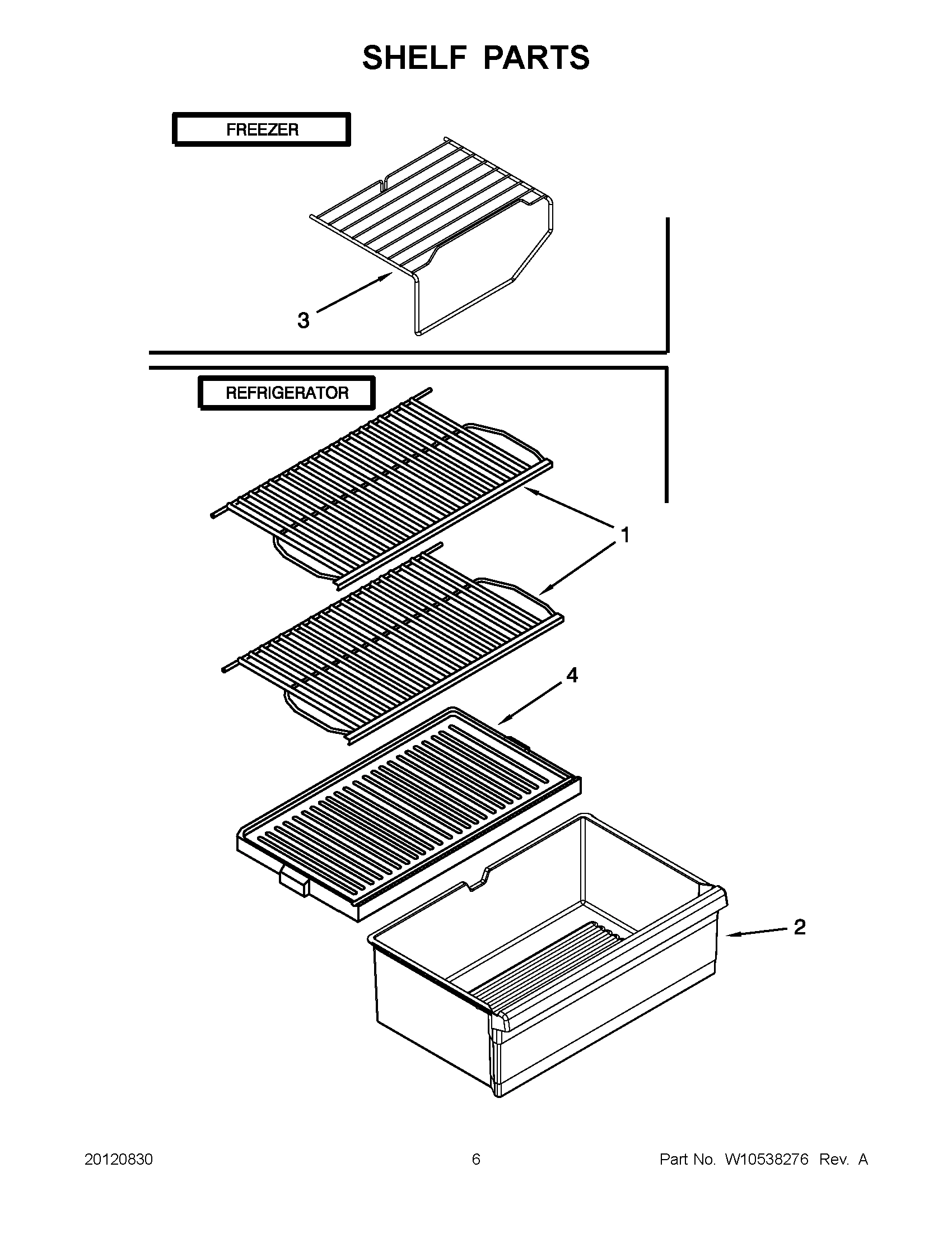 03 - SHELF PARTS