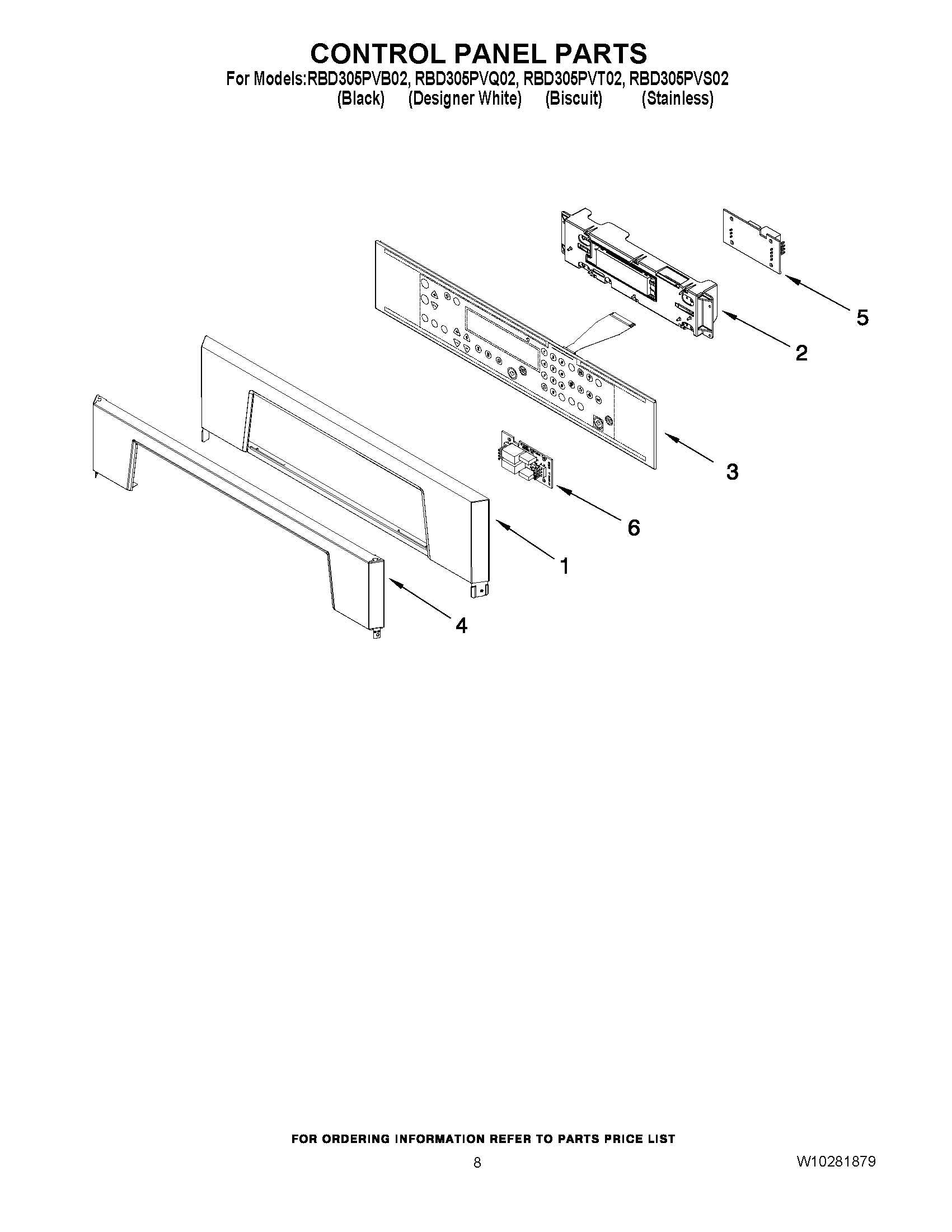 06 - CONTROL PANEL PARTS