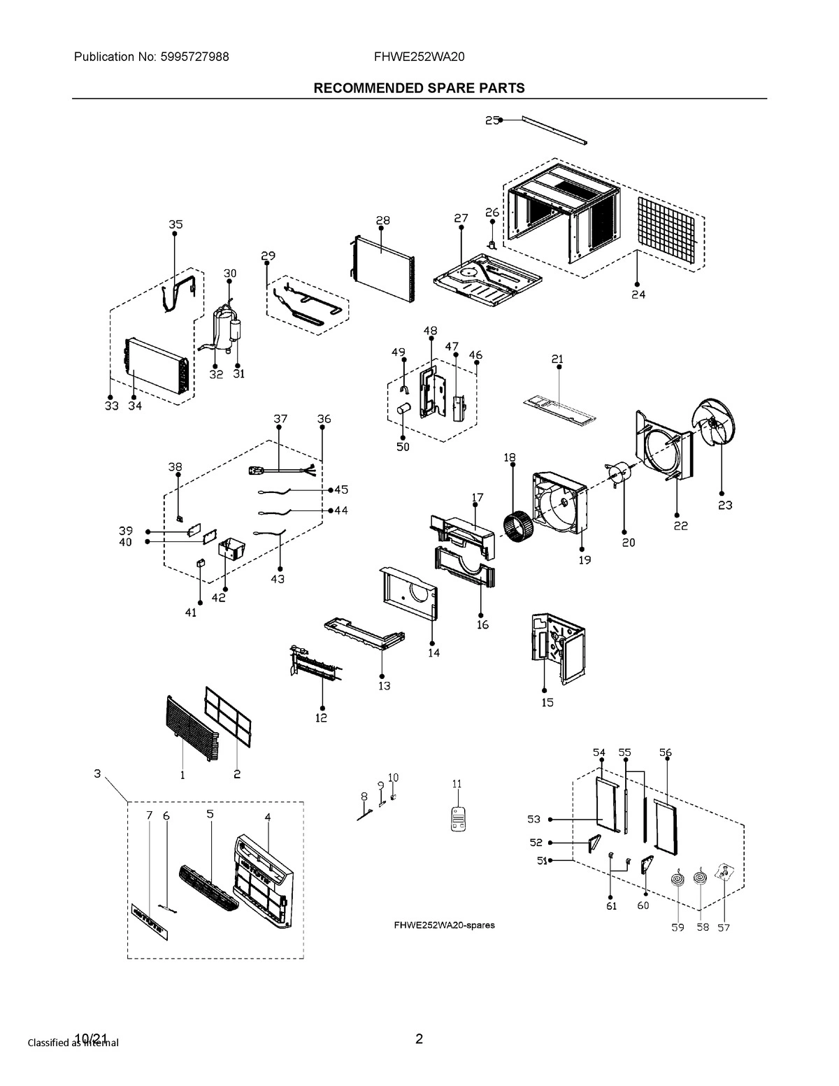 02 - RECOMMENDED SPARE PARTS
