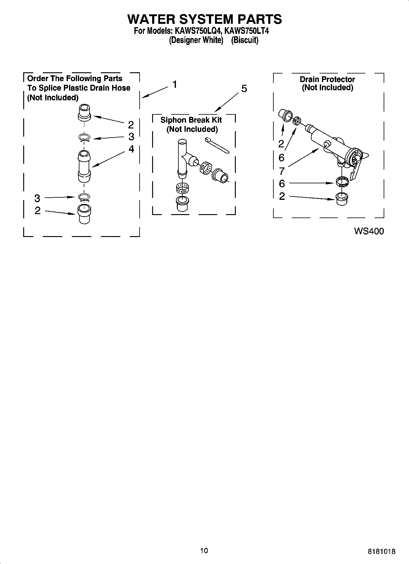 07 - WATER SYSTEM PARTS