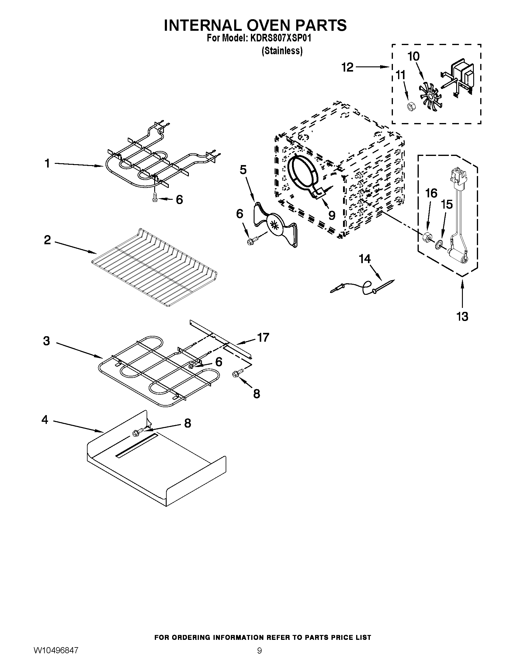 06 - INTERNAL OVEN PARTS