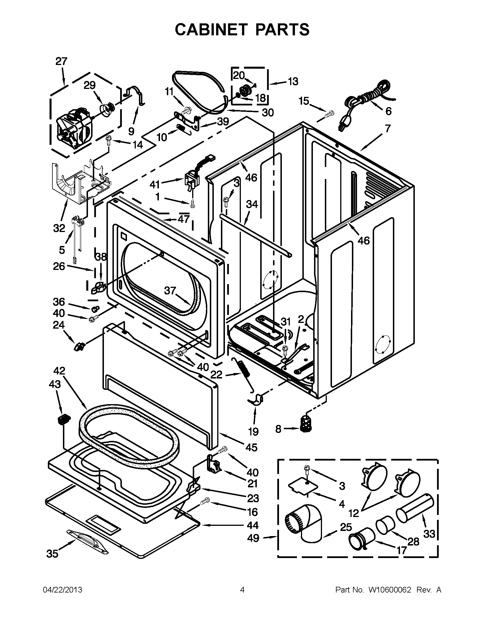 02 - CABINET PARTS