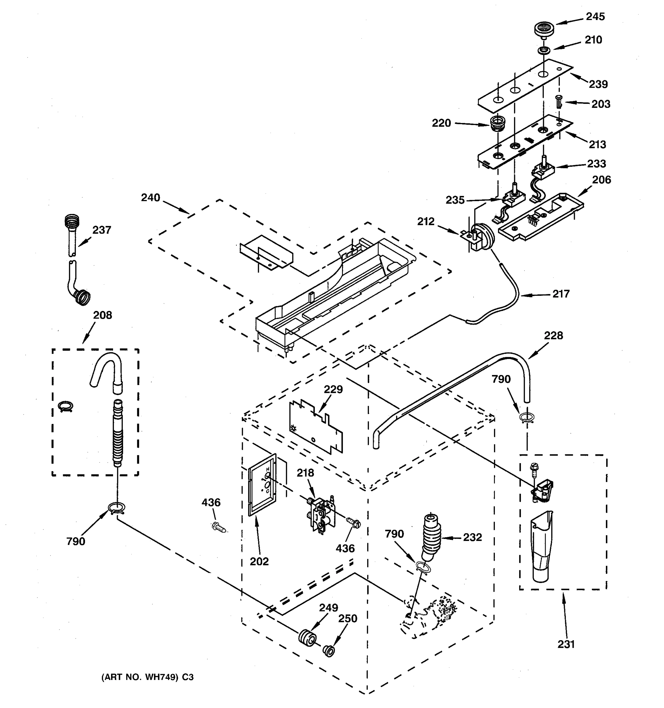 CONTROLS & REAR PANEL PARTS