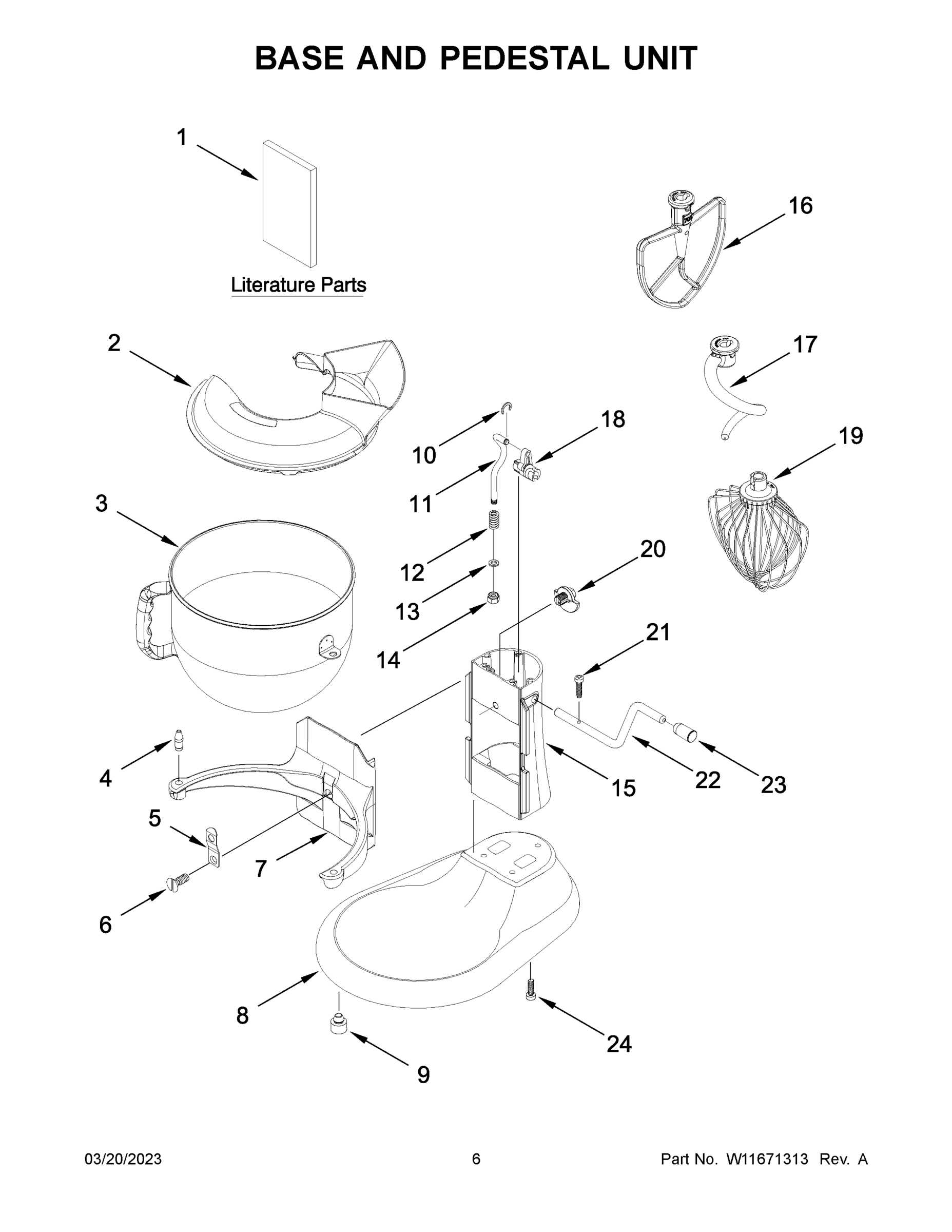 04 - BASE AND PEDESTAL UNIT