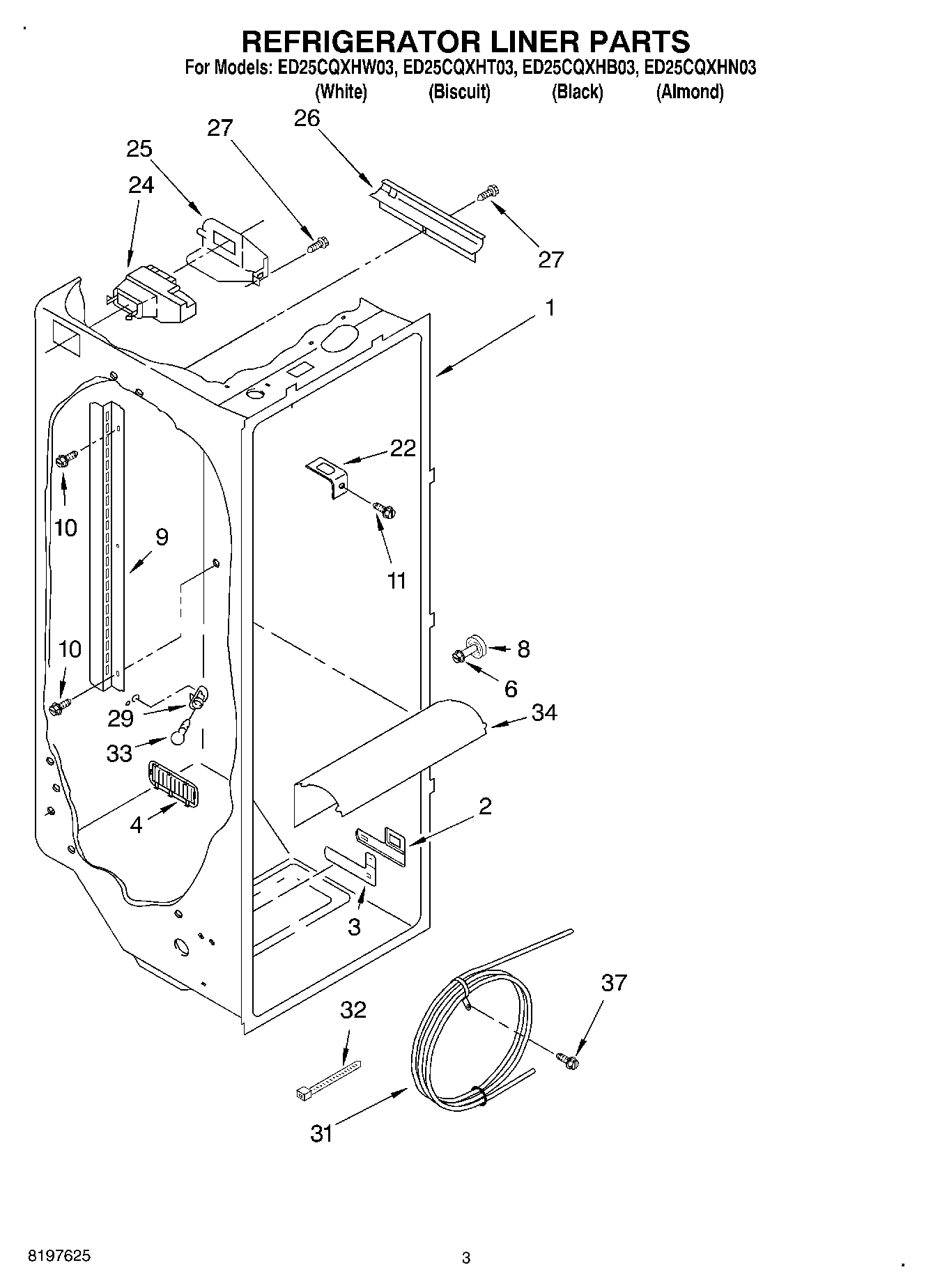 02 - REFRIGERATOR LINER