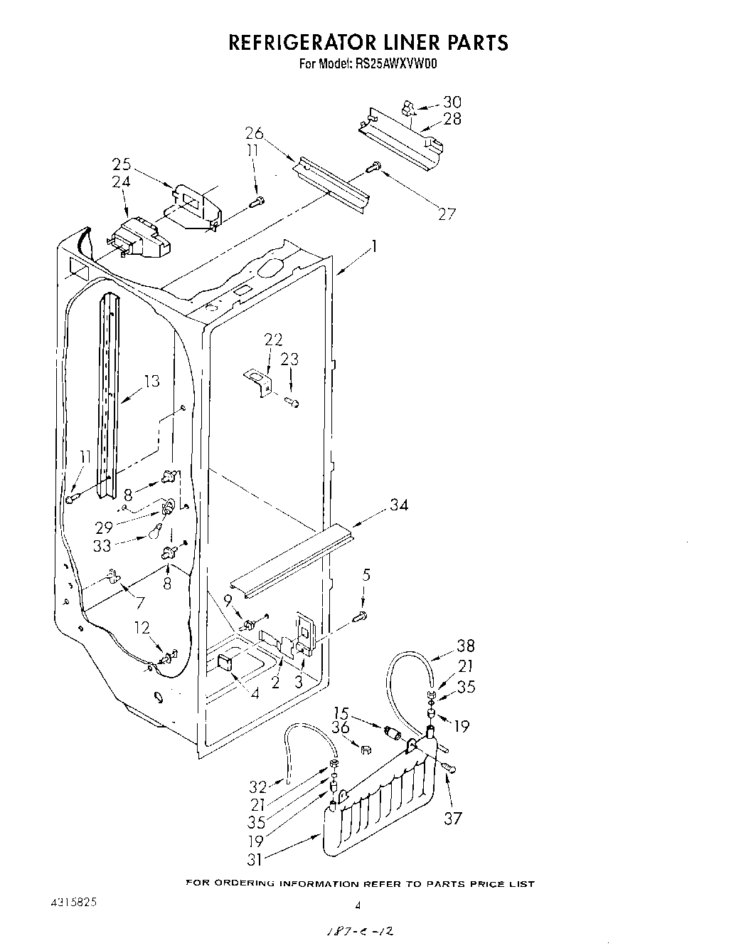 03 - REFRIGERATOR LINER