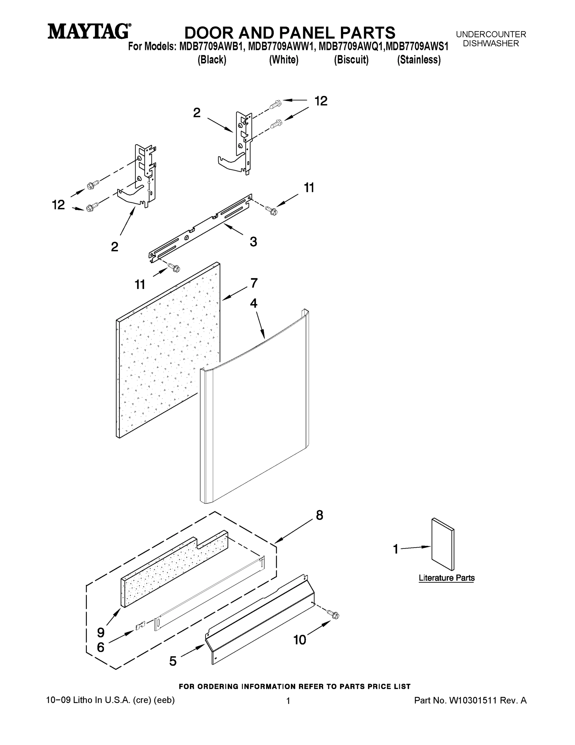 01 - DOOR AND PANEL PARTS