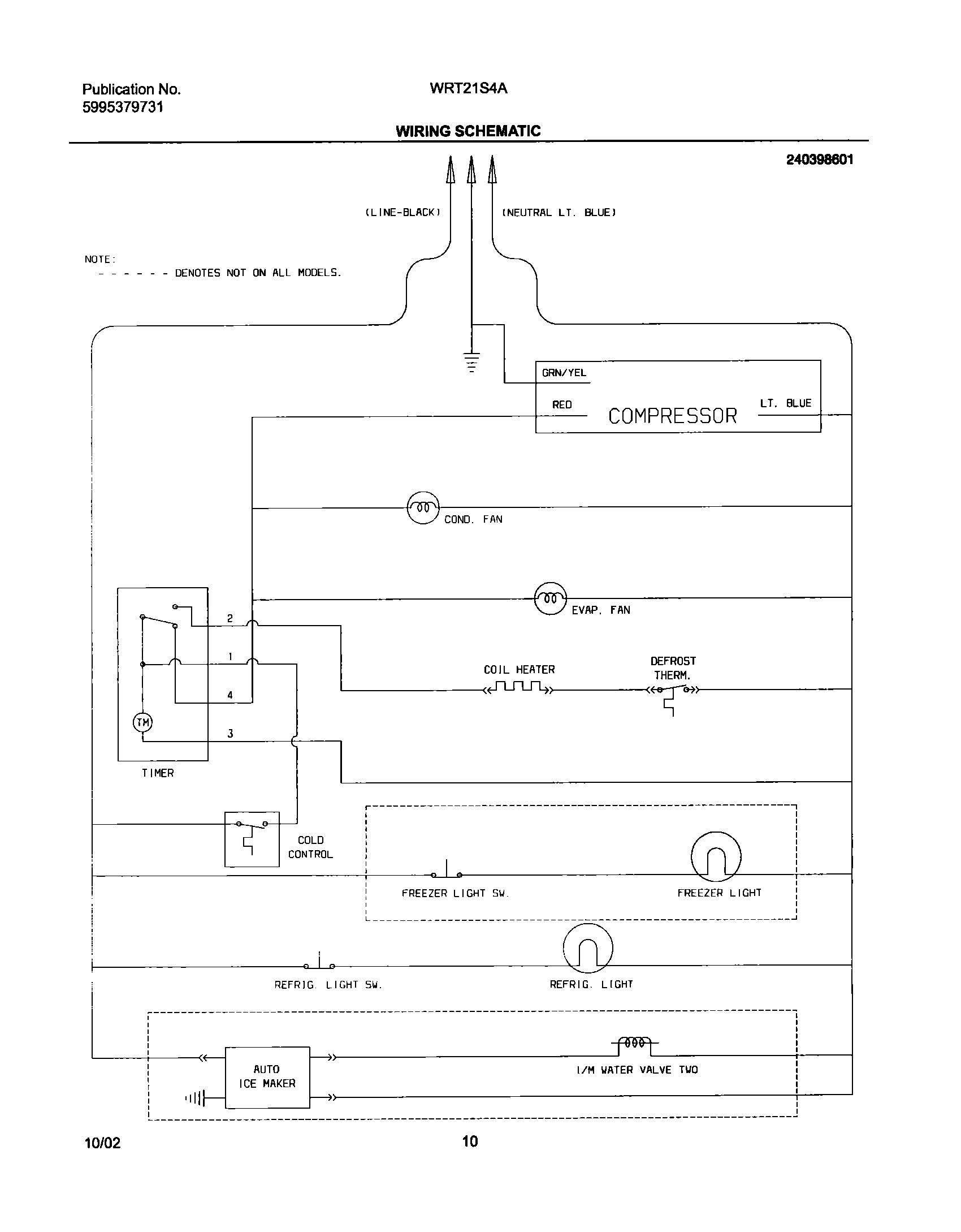 10 - WIRING SCHEMATIC
