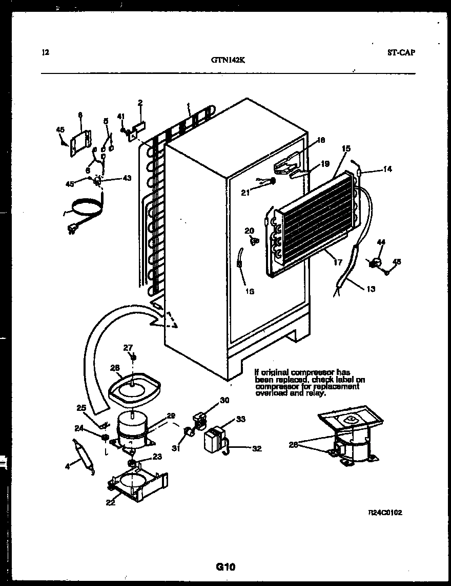 07 - SYSTEM AND AUTOMATIC DEFROST PARTS