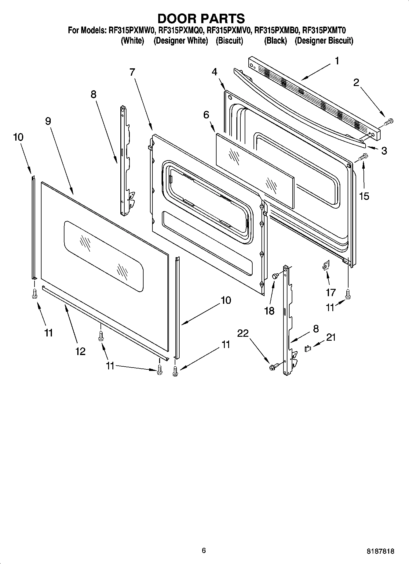 05 - DOOR PARTS, MISCELLANEOUS PARTS