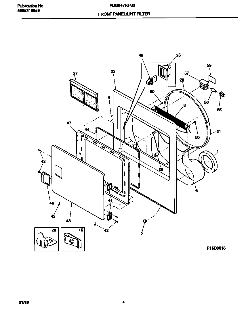03 - P16D0018 FRNT PNL, DOOR