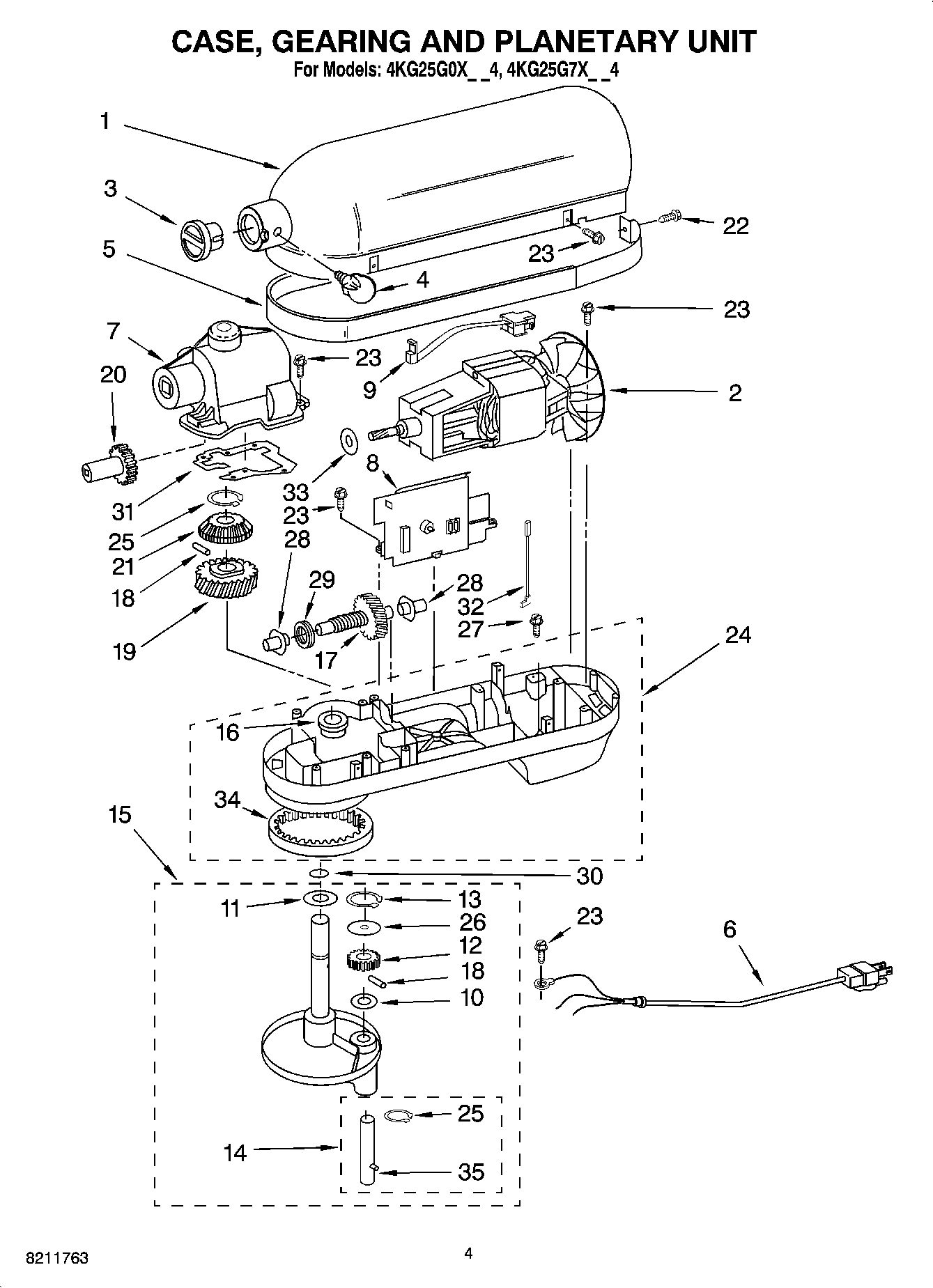 02 - CASE, GEARING AND PLANETARY UNIT