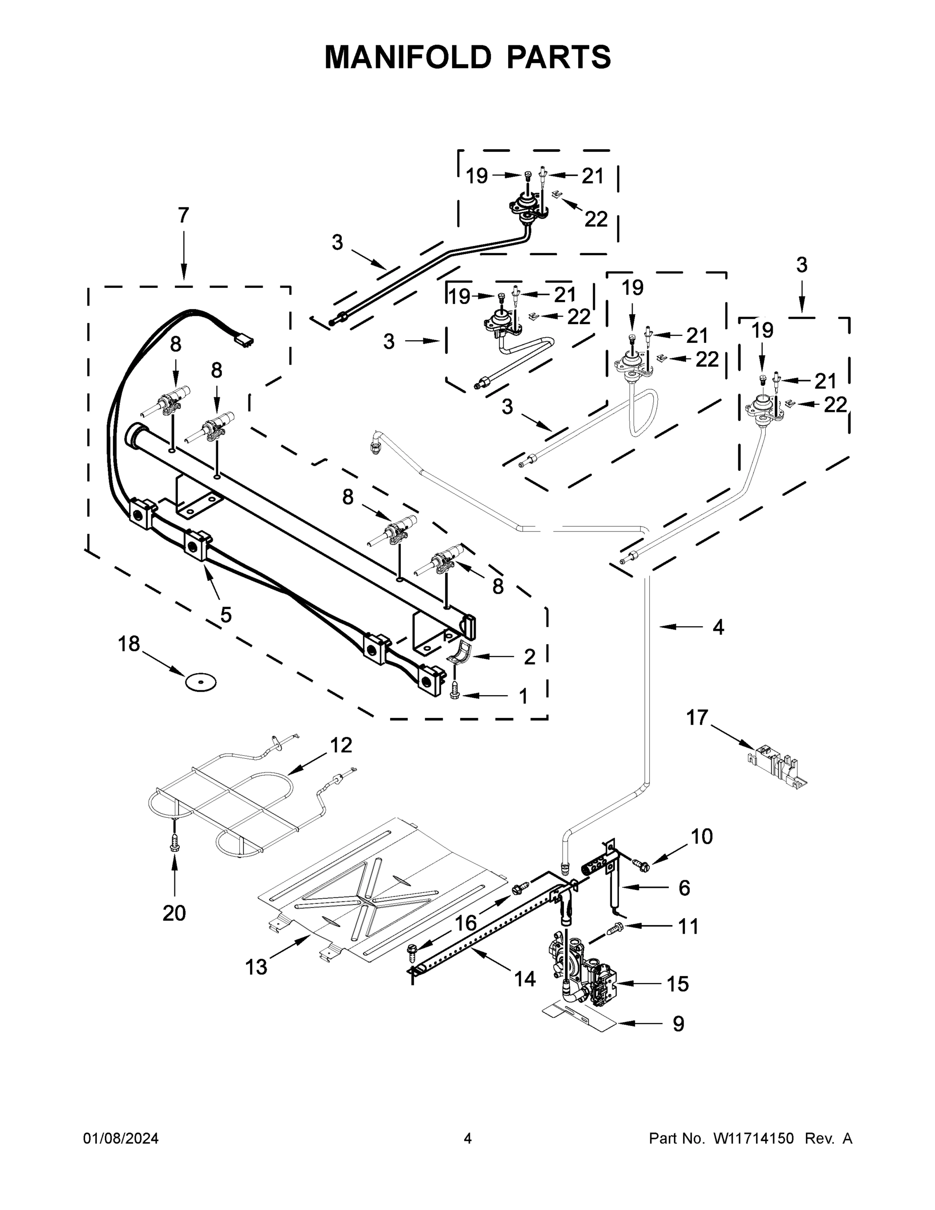 03 - MANIFOLD PARTS
