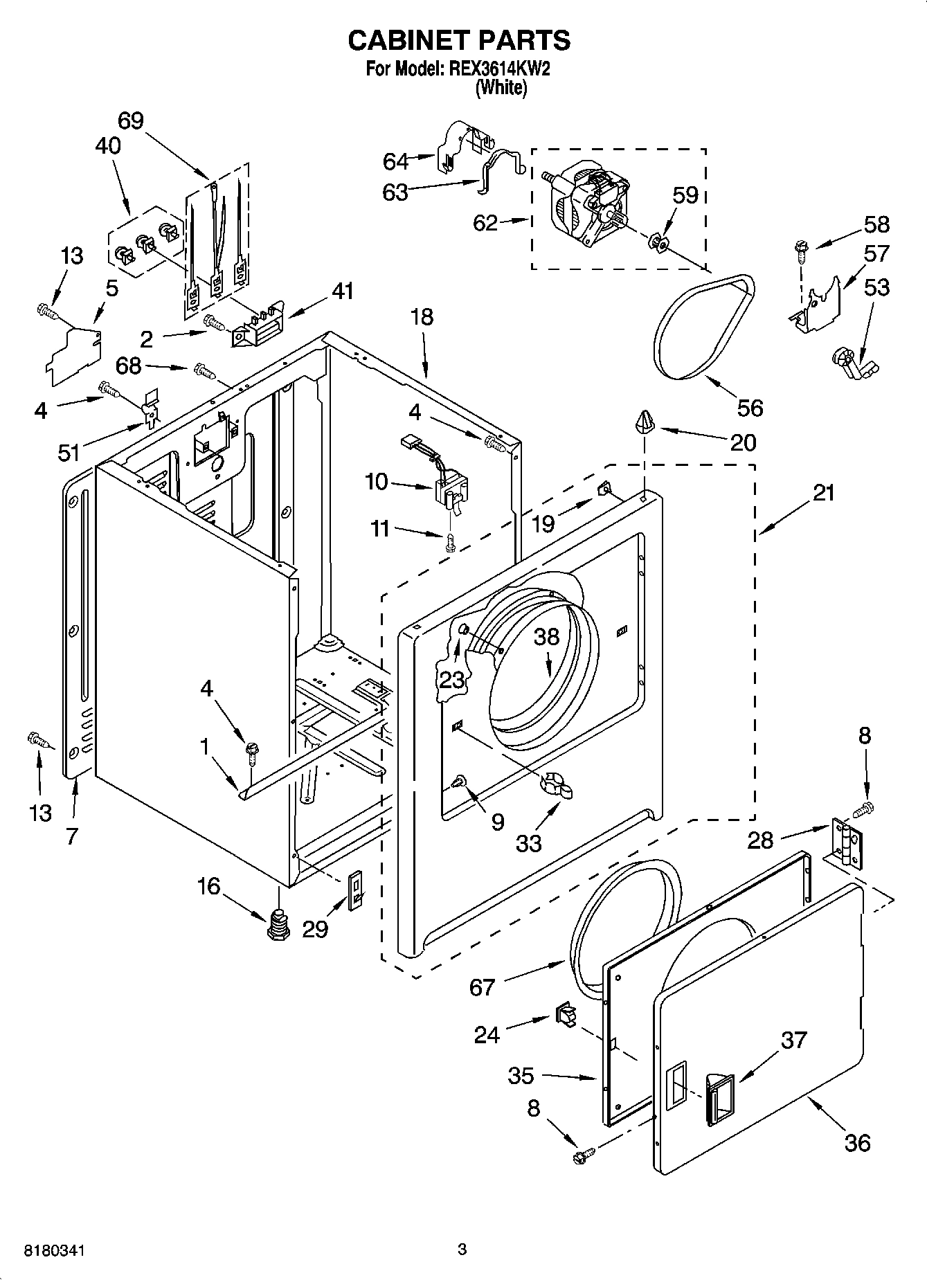 02 - CABINET PARTS