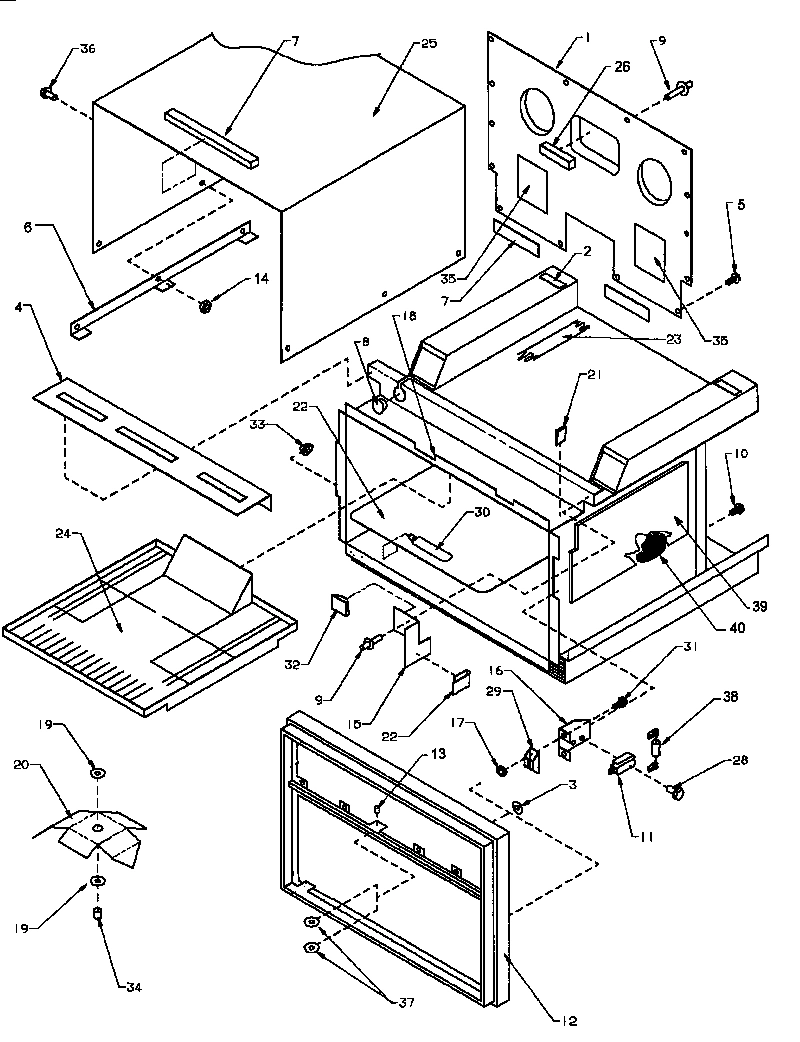 02 - CAVITY ASSY & ELECTRICAL COMPONENTS