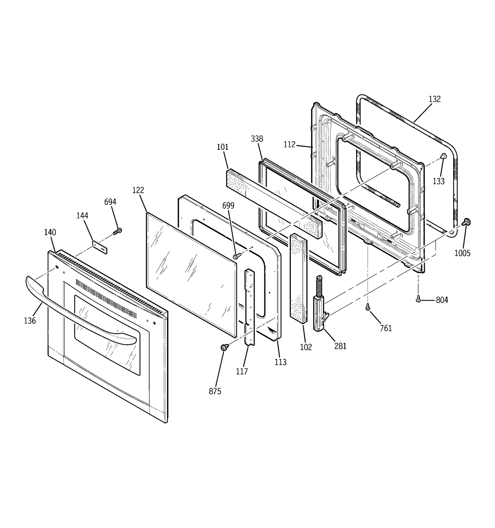 DOOR (MODELS 2201, 4201, 9201)