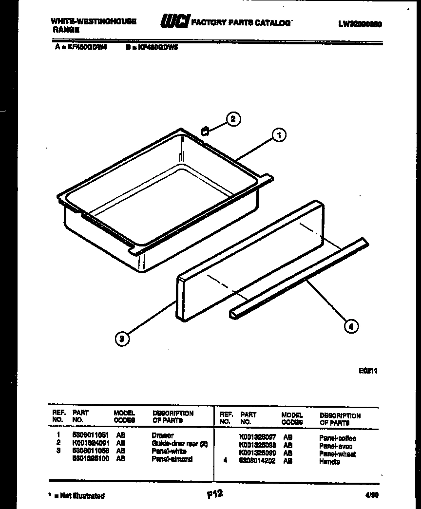 07 - DRAWER PARTS
