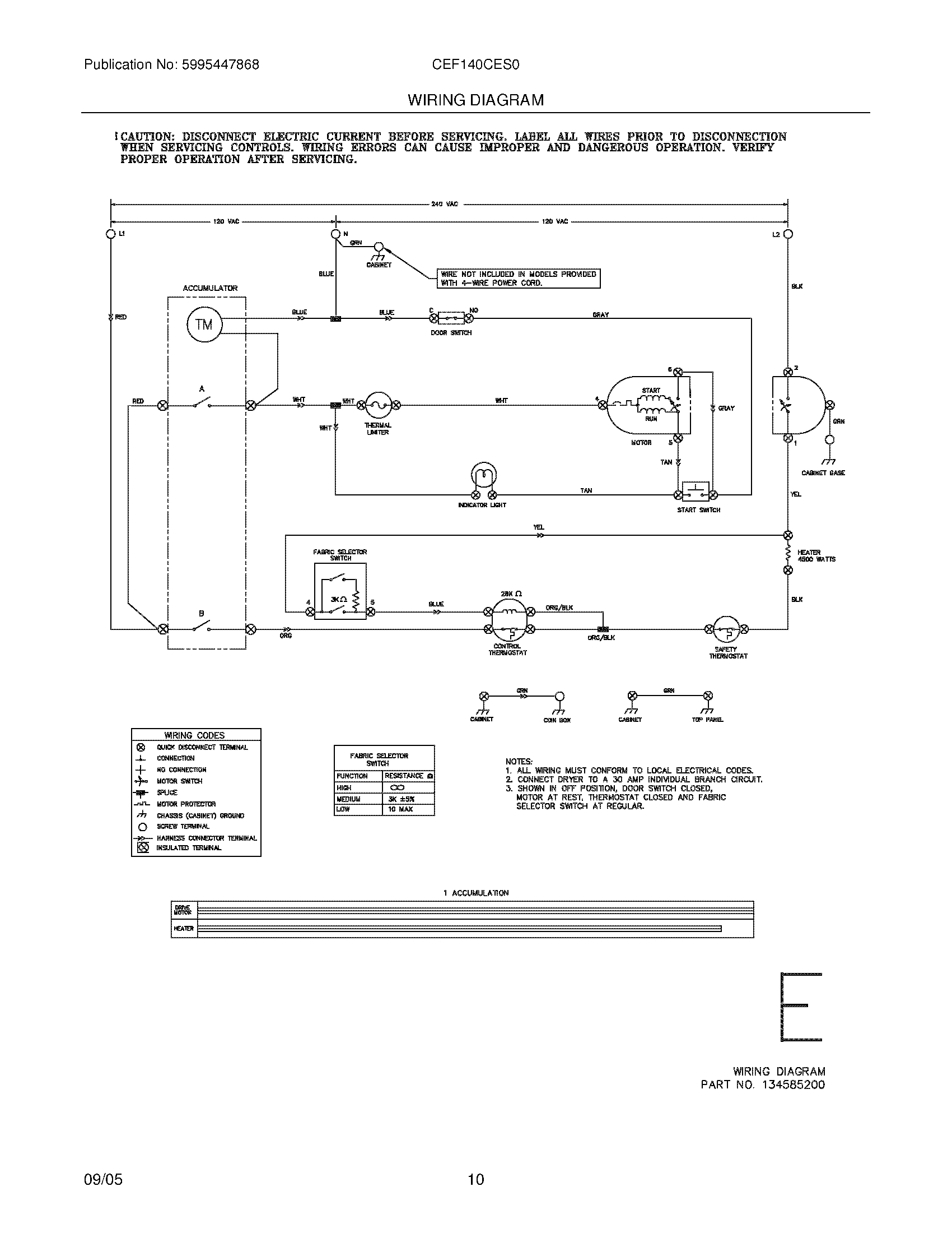 10 - WIRING DIAGRAM