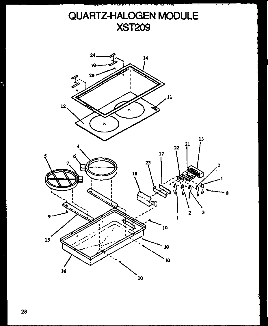 01 - QUARTZ-HALOGEN MODULE