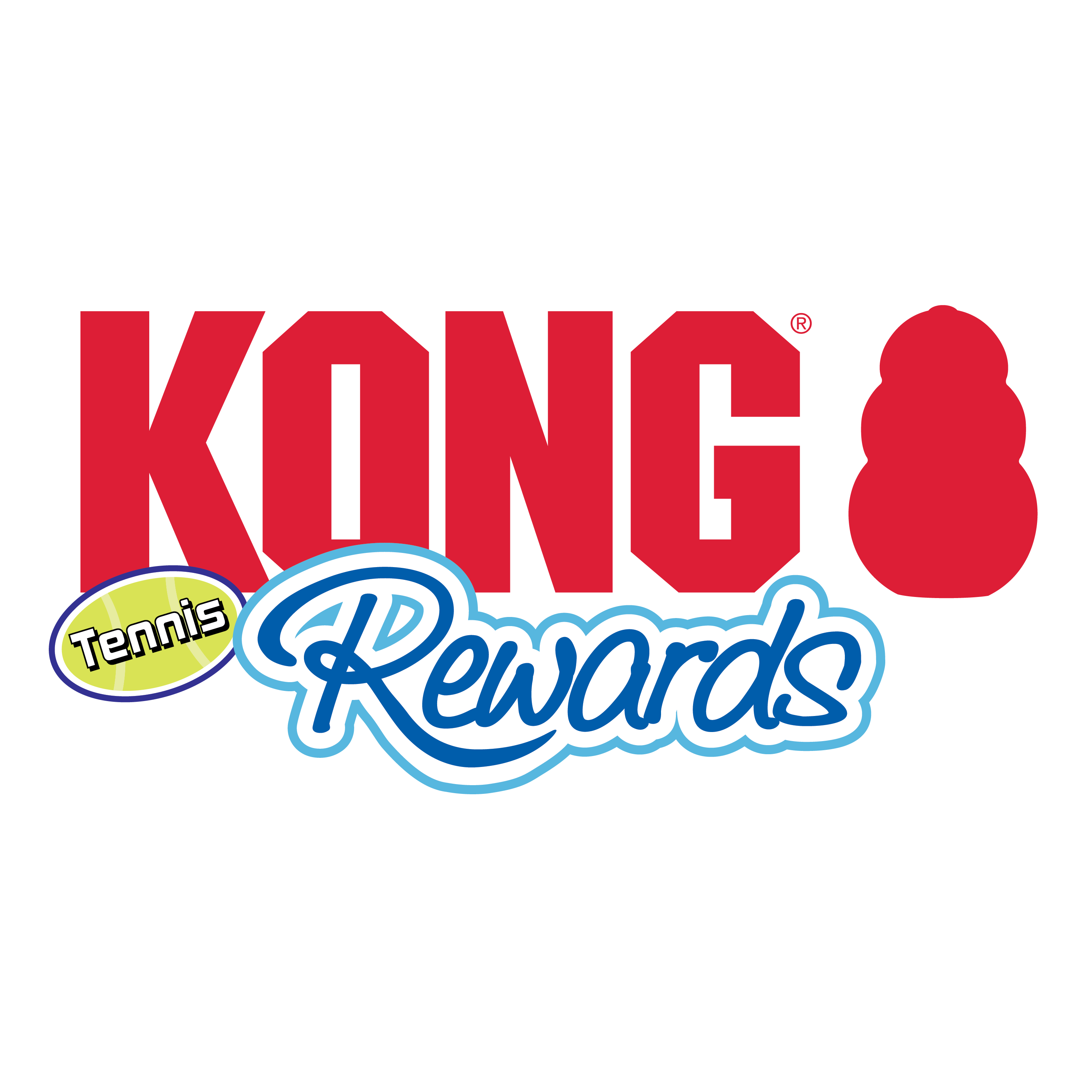 Kong Rewards Tennis Large Dog Toy