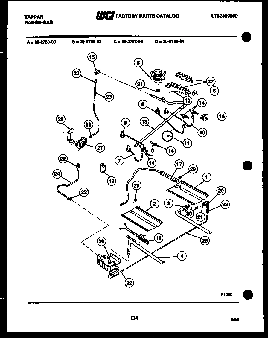 04 - BURNER, MANIFOLD AND GAS CONTROL