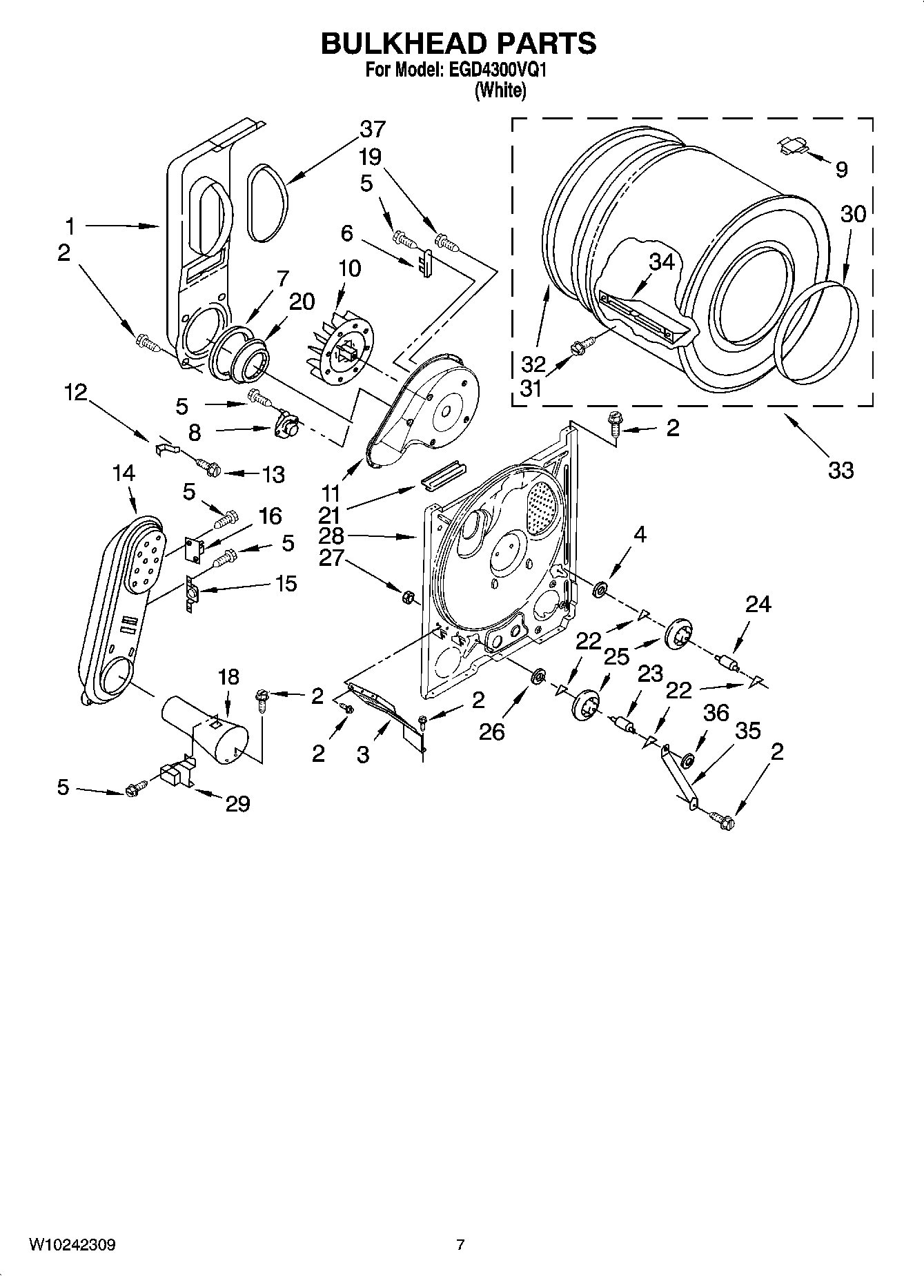 04 - BULKHEAD PARTS, OPTIONAL PARTS (NOT INCLUDED)