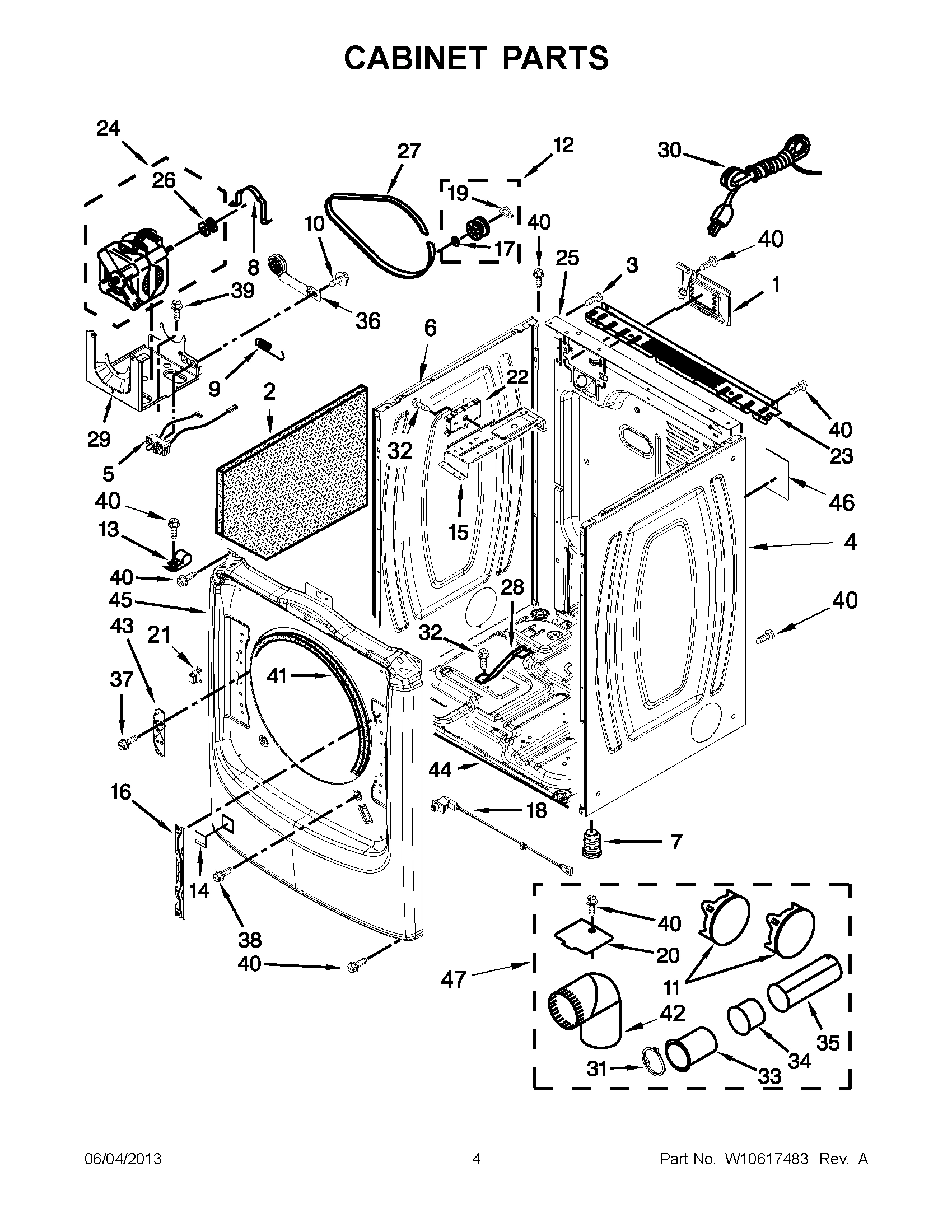 02 - CABINET PARTS