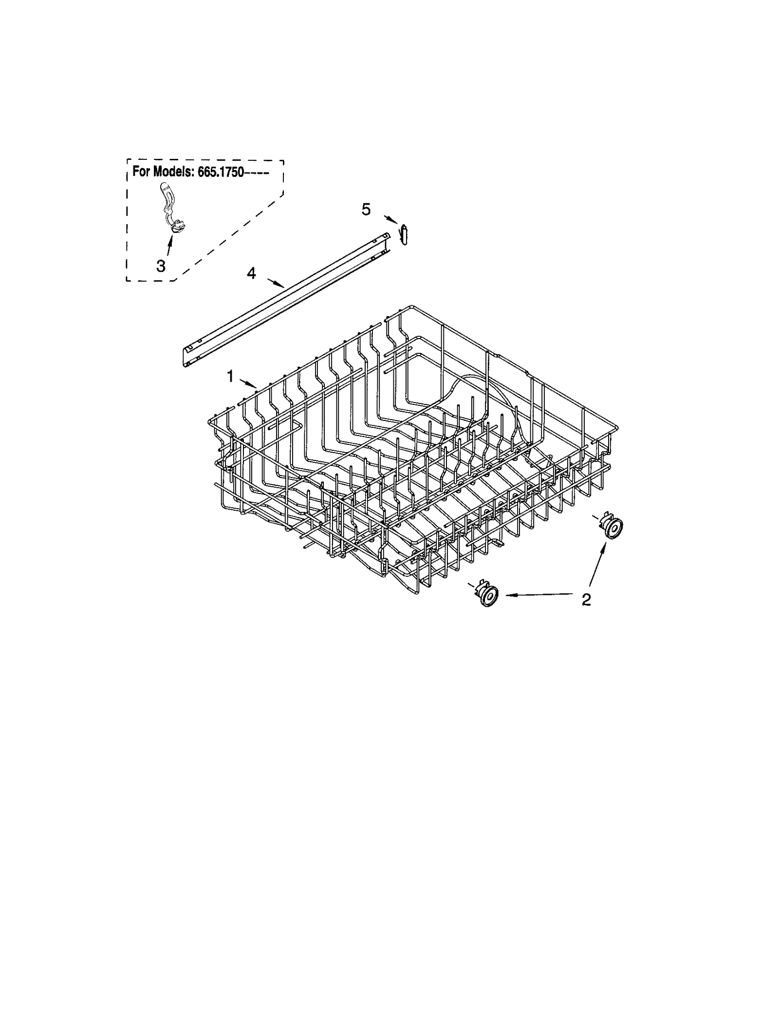 UPPER RACK AND TRACK
