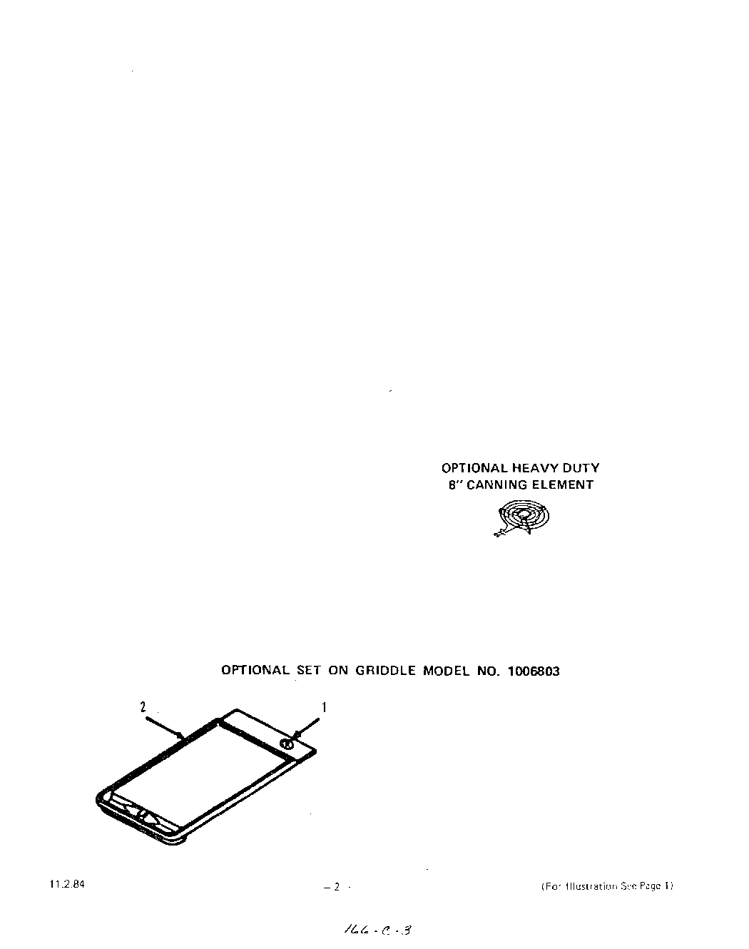 03 - HEAVY DUTY CANNING ELEMENT , GRID