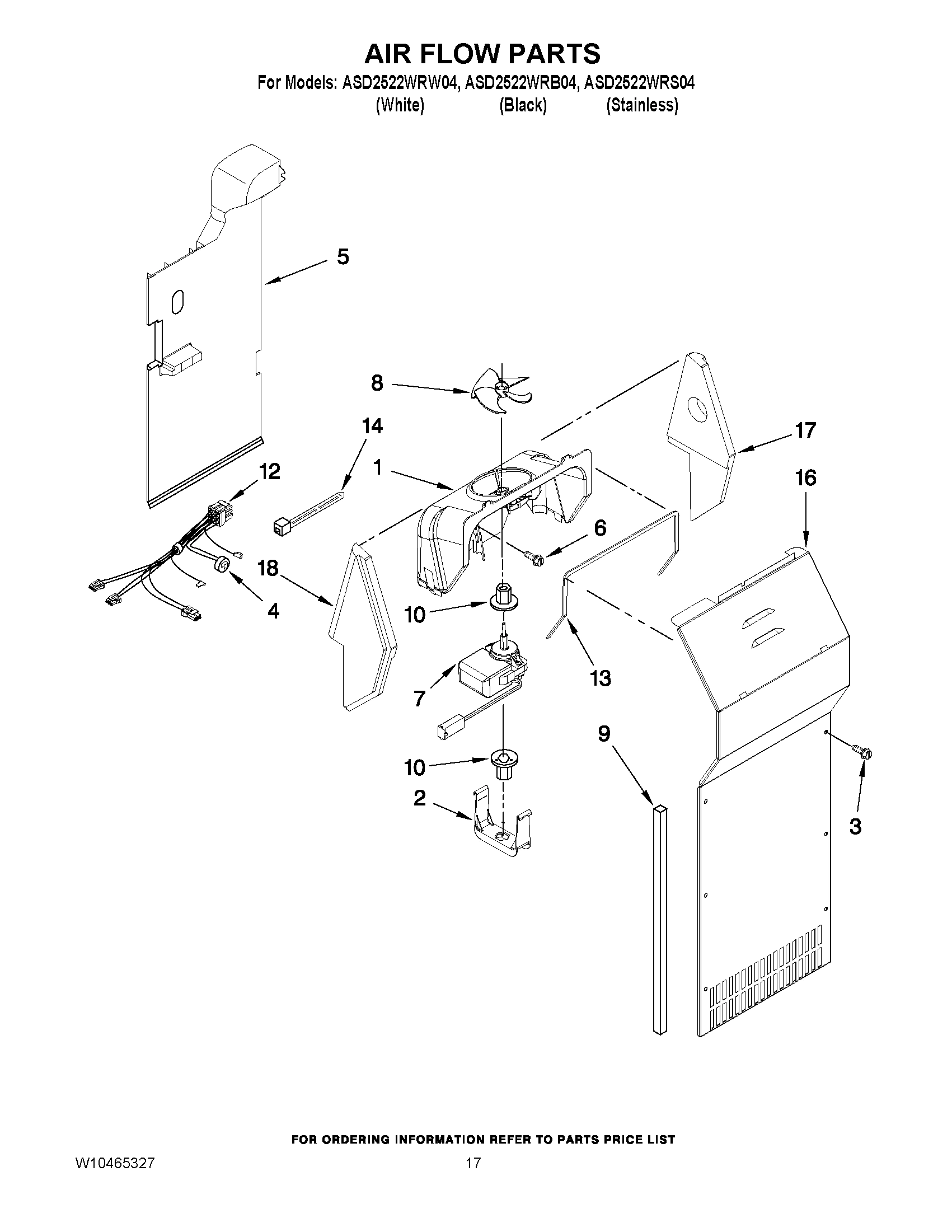 10 - AIR FLOW PARTS