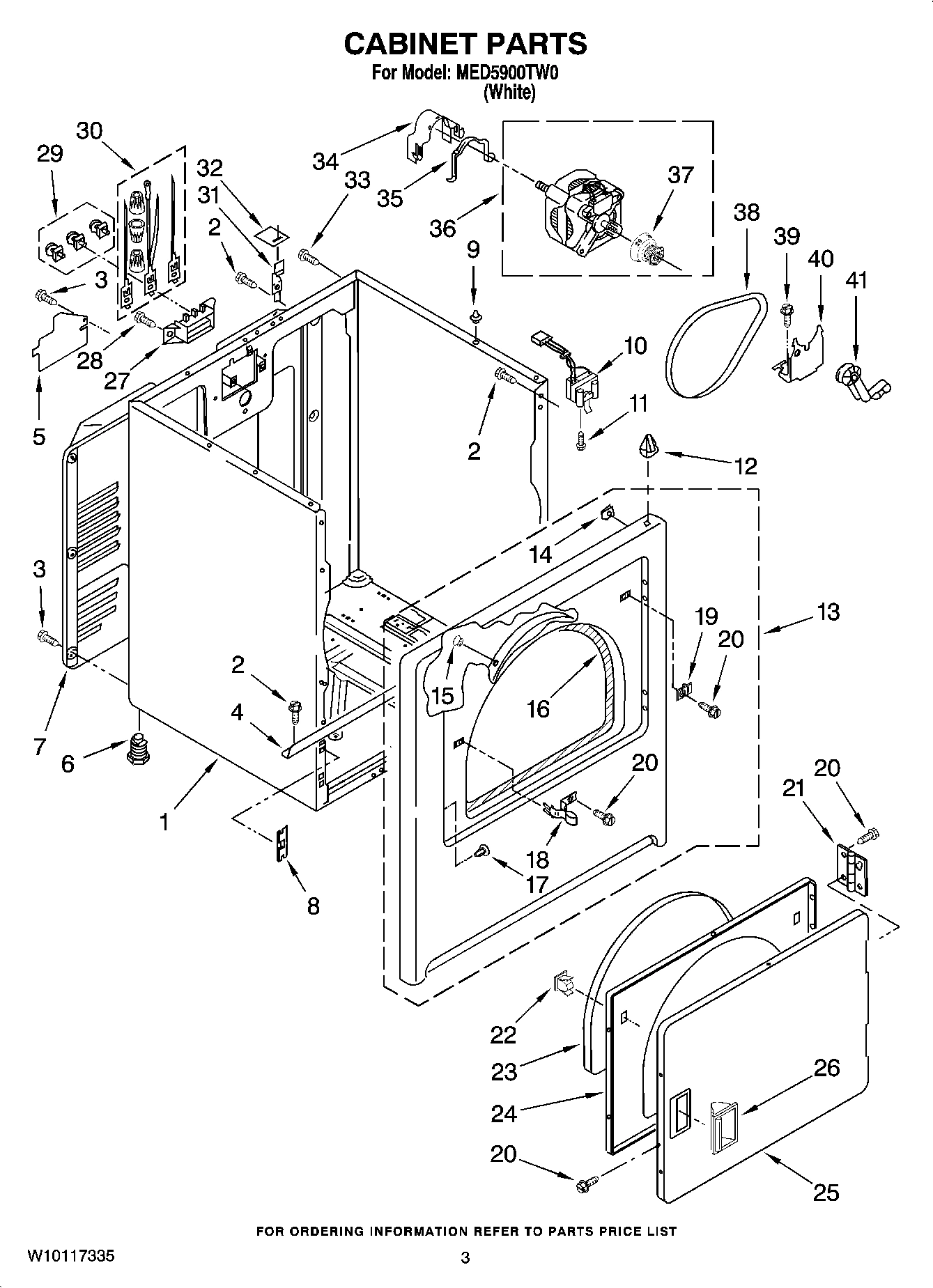 02 - CABINET PARTS