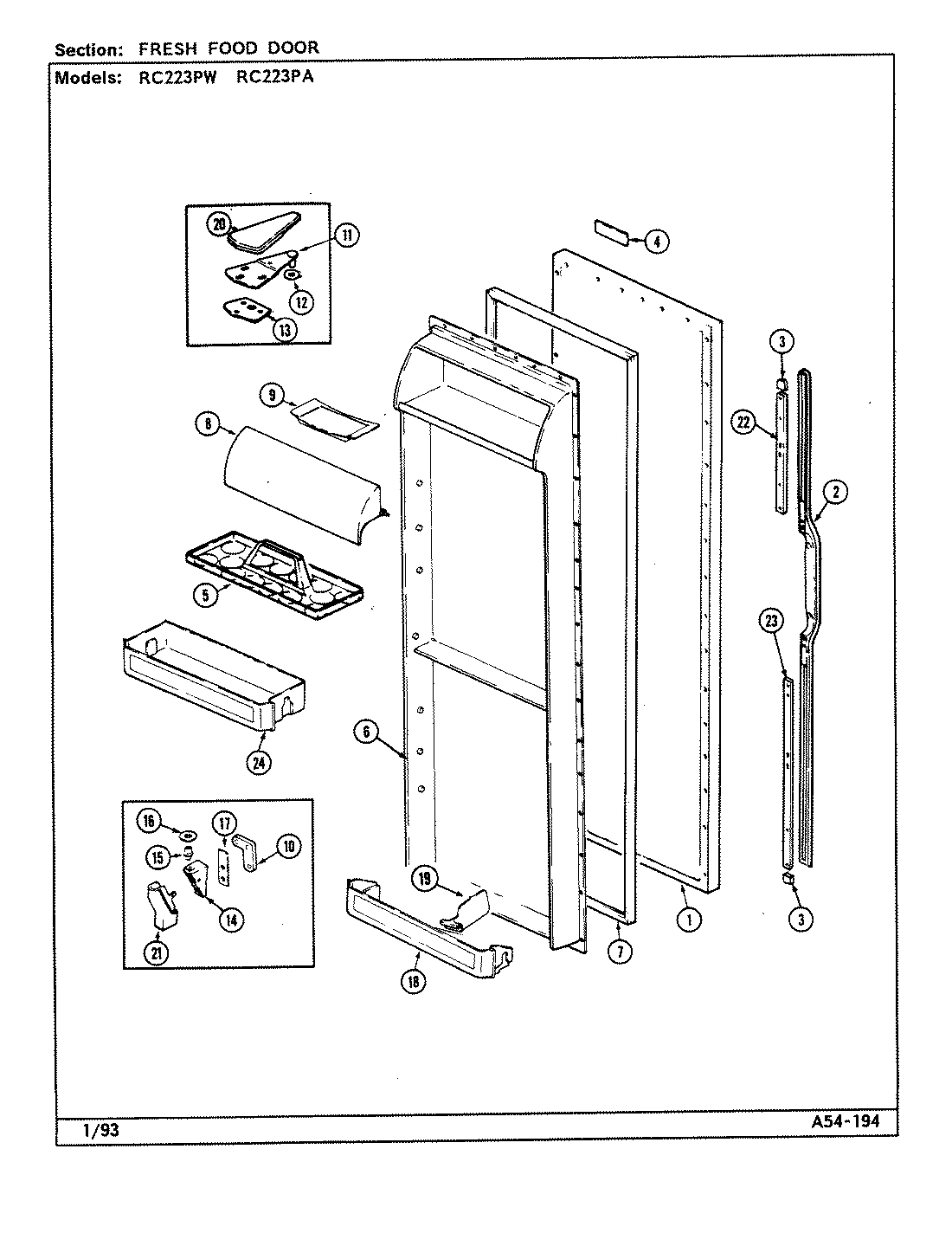 04 - FRESH FOOD DOOR