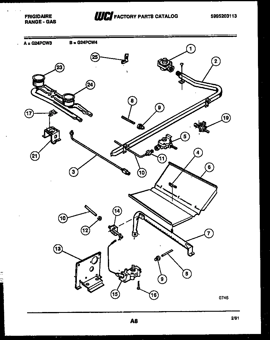 06 - BURNER, MANIFOLD AND GAS CONTROL