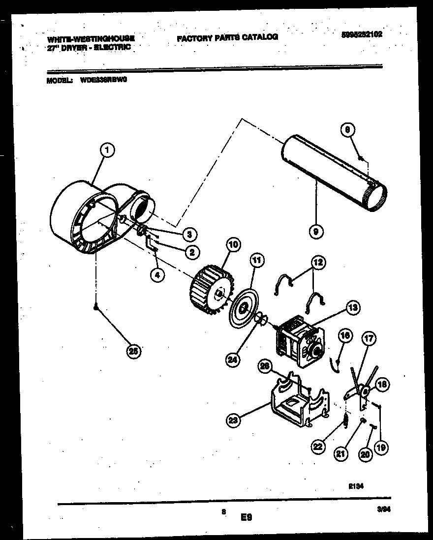 05 - BLOWER AND DRIVE PARTS