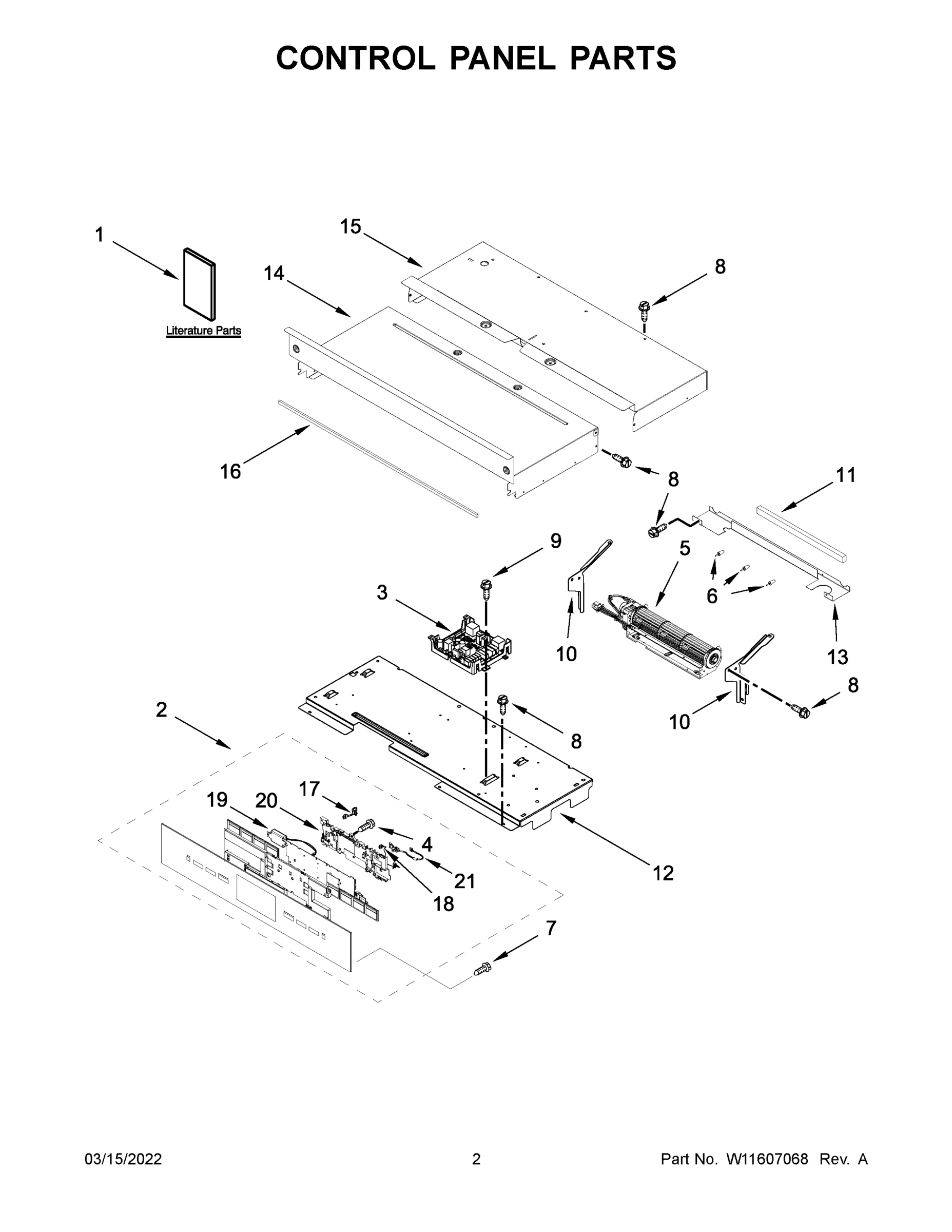 02 - CONTROL PANEL PARTS