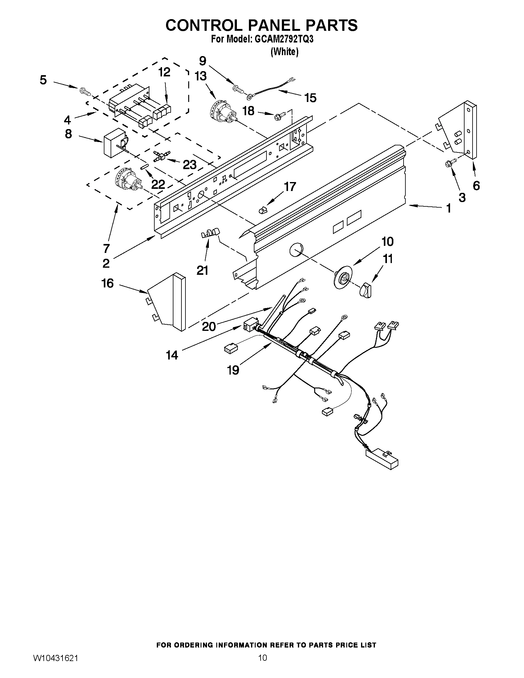 06 - CONTROL PANEL PARTS