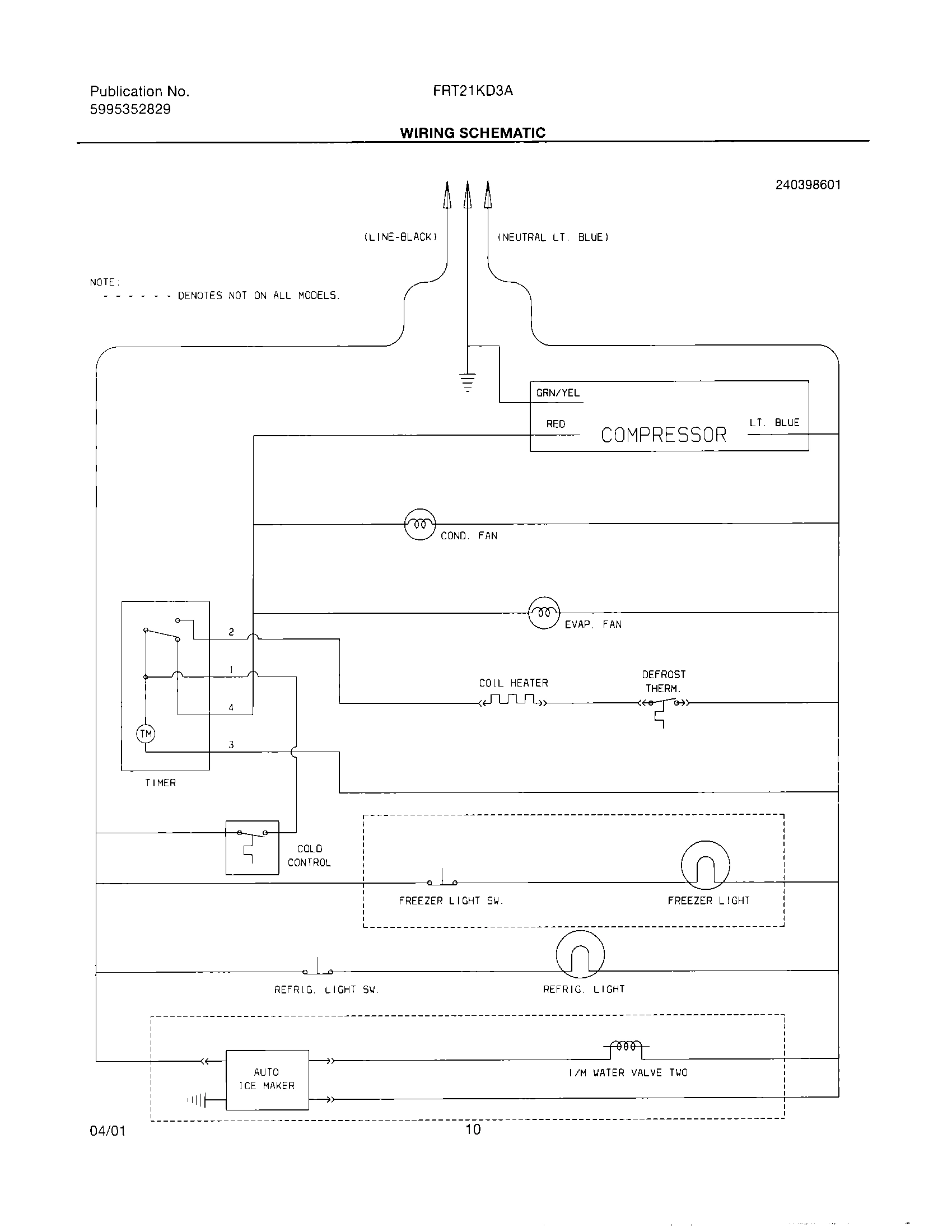 10 - WIRING SCHEMATIC
