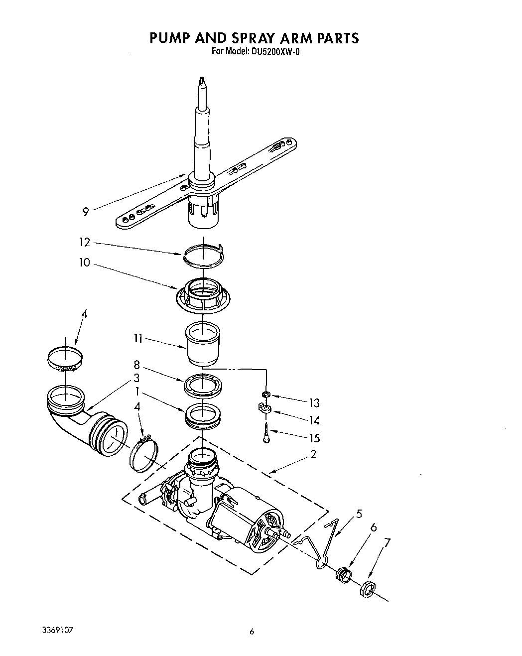 04 - PUMP AND SPRAY ARM